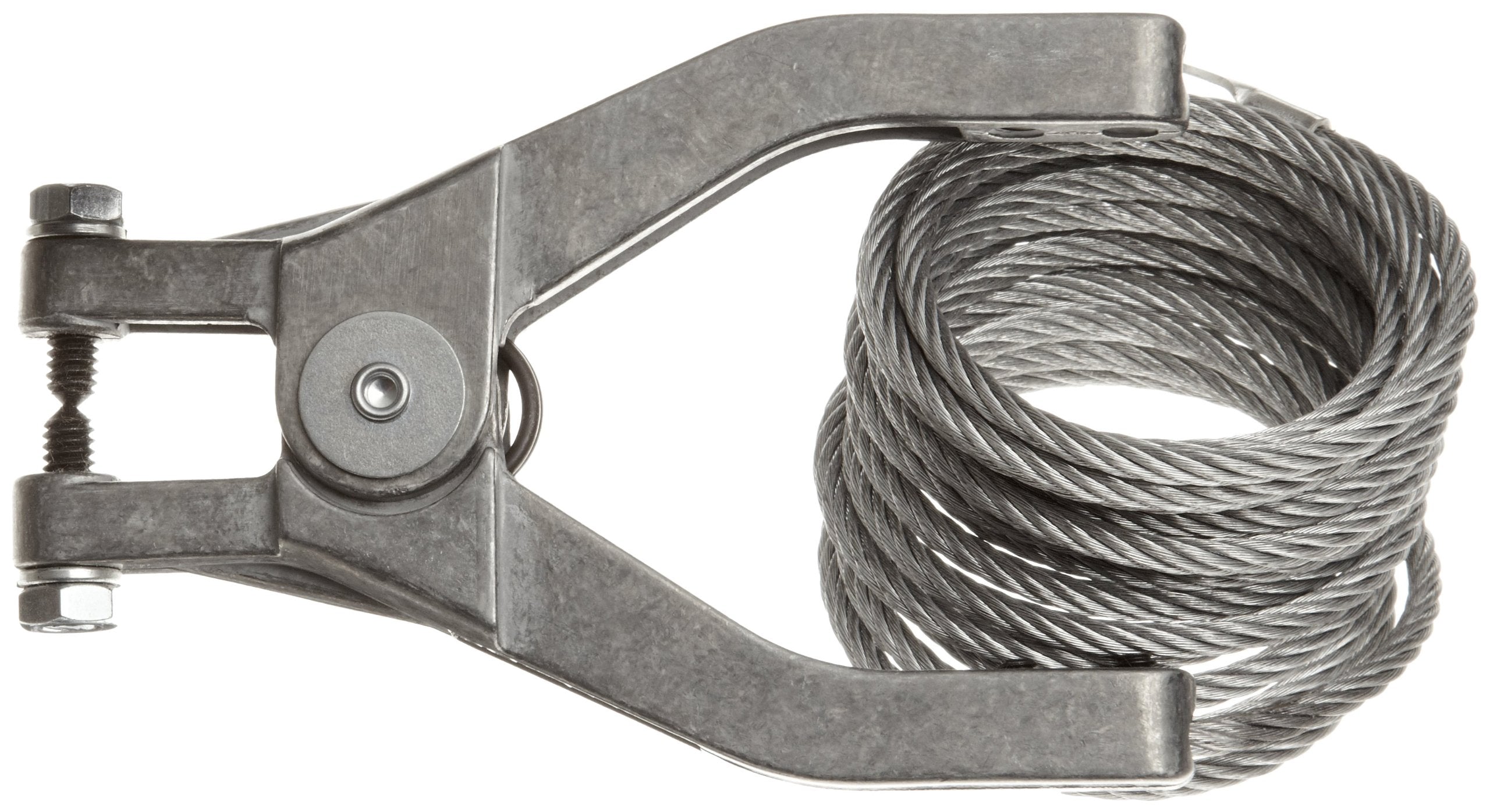 Justrite 10' Long Flex Wire with Hand Clamp and 08496 Terminal