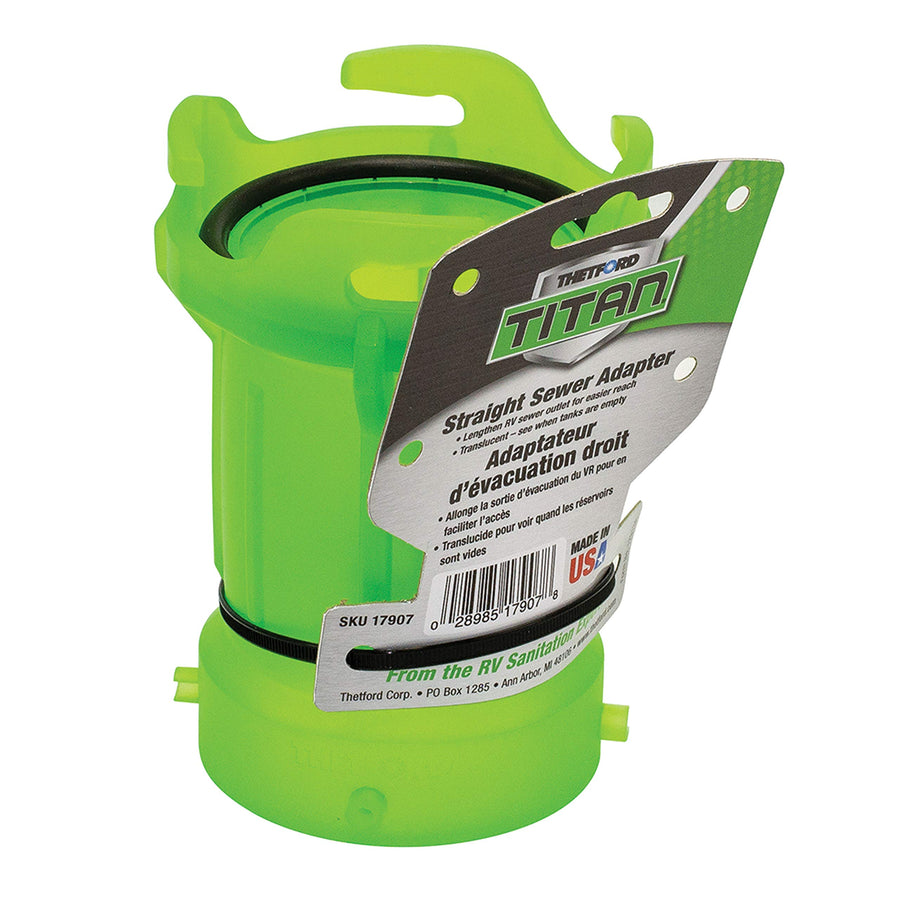 Thetford Titan Straight RV Sewer Adapter - 17907