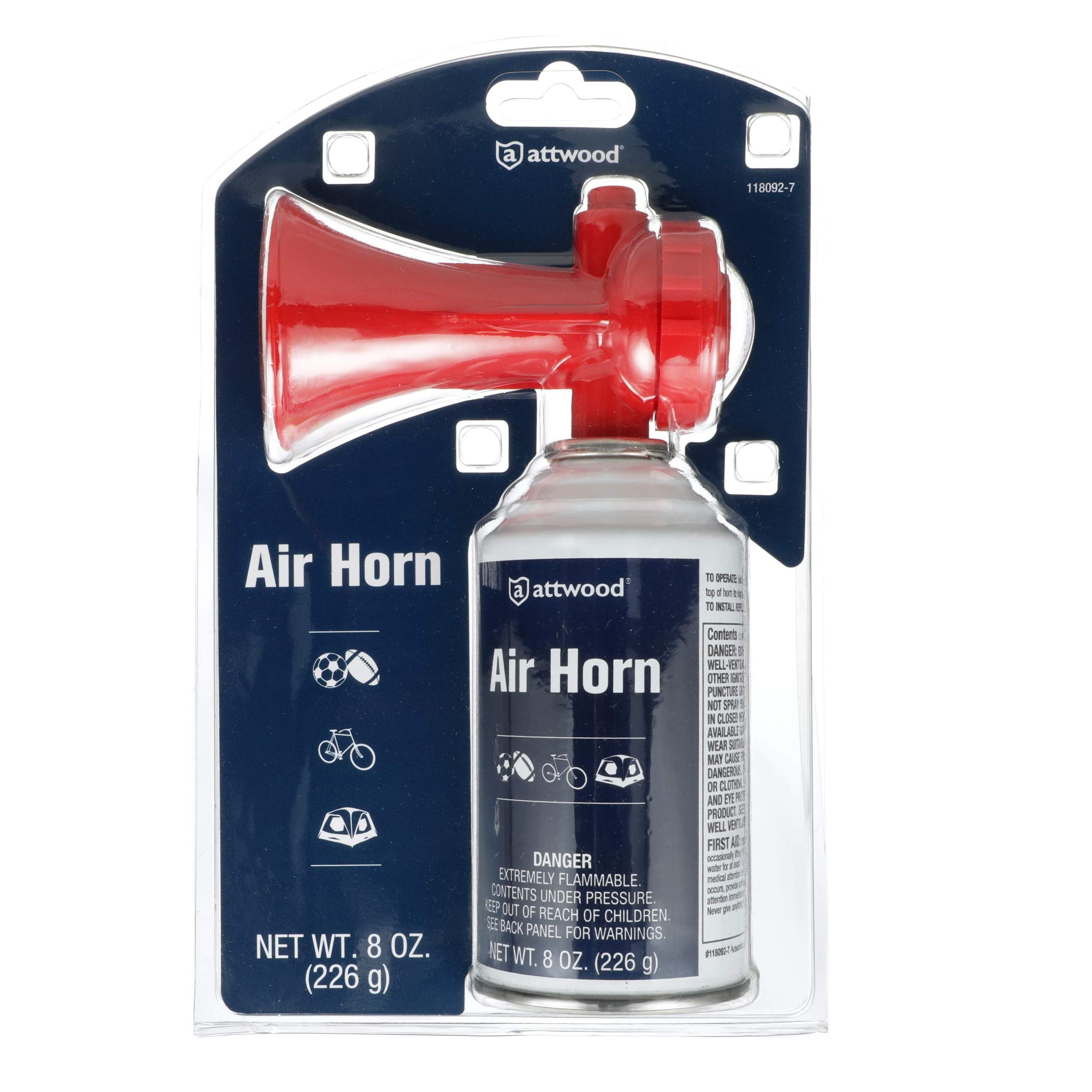 Portable Boat Air Horn attwood 118092-7 8-oz