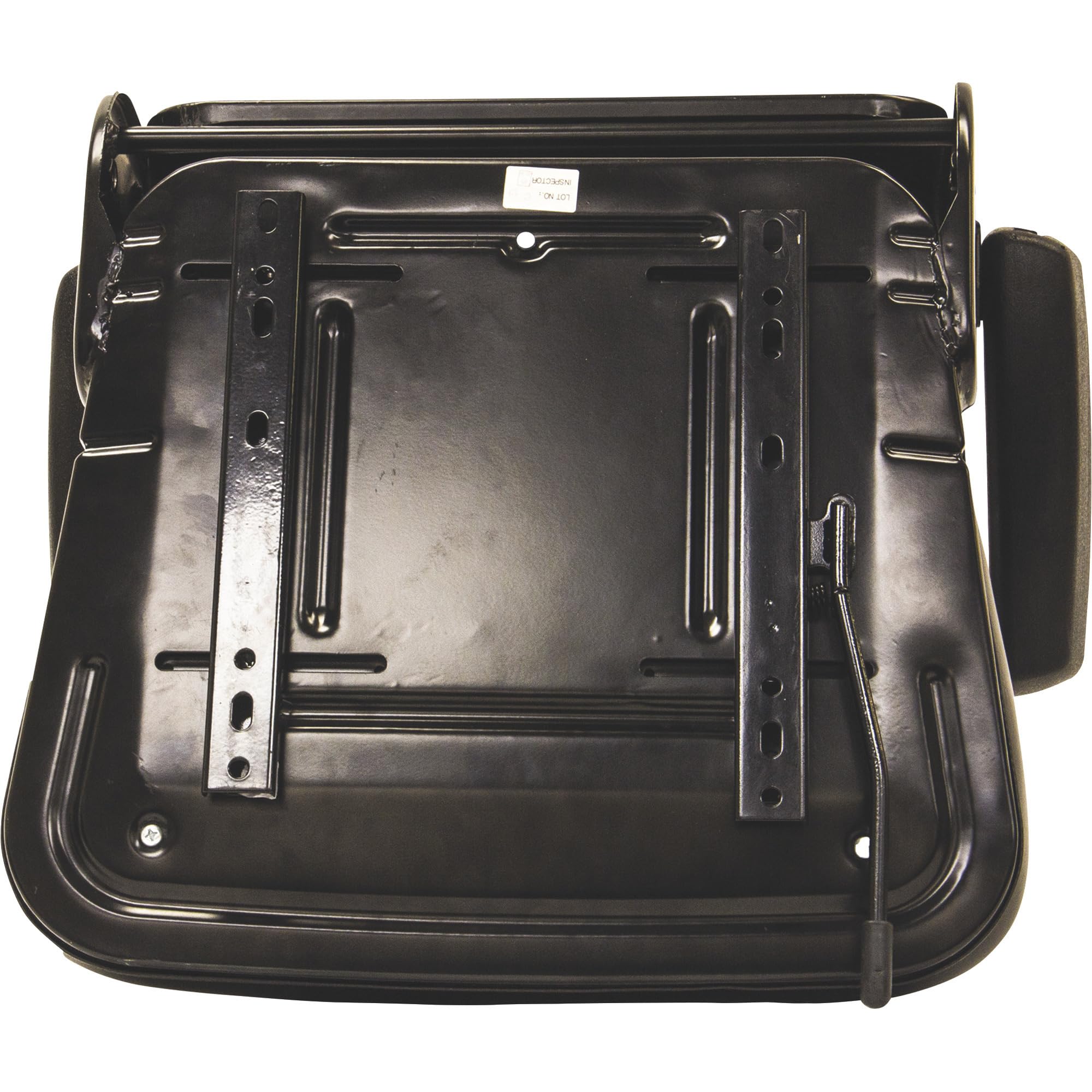 Universal Black Talon Folding Bucket Seat with Armrests - Black, Model# 355000BK