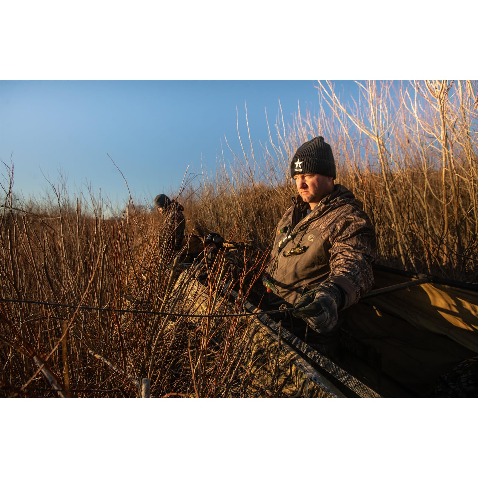 A-Frame Avian X Portable Field Blind Mossy Oak Shadow Grass Blades Camo