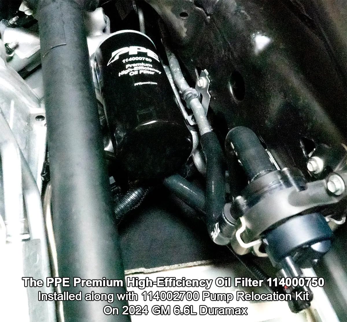 High-Efficiency Premium Oil Filter (Tall) 114000750 Compatible with 2020+ GM 6.6L Duramax L5P (Replaces AC Delco PF26)