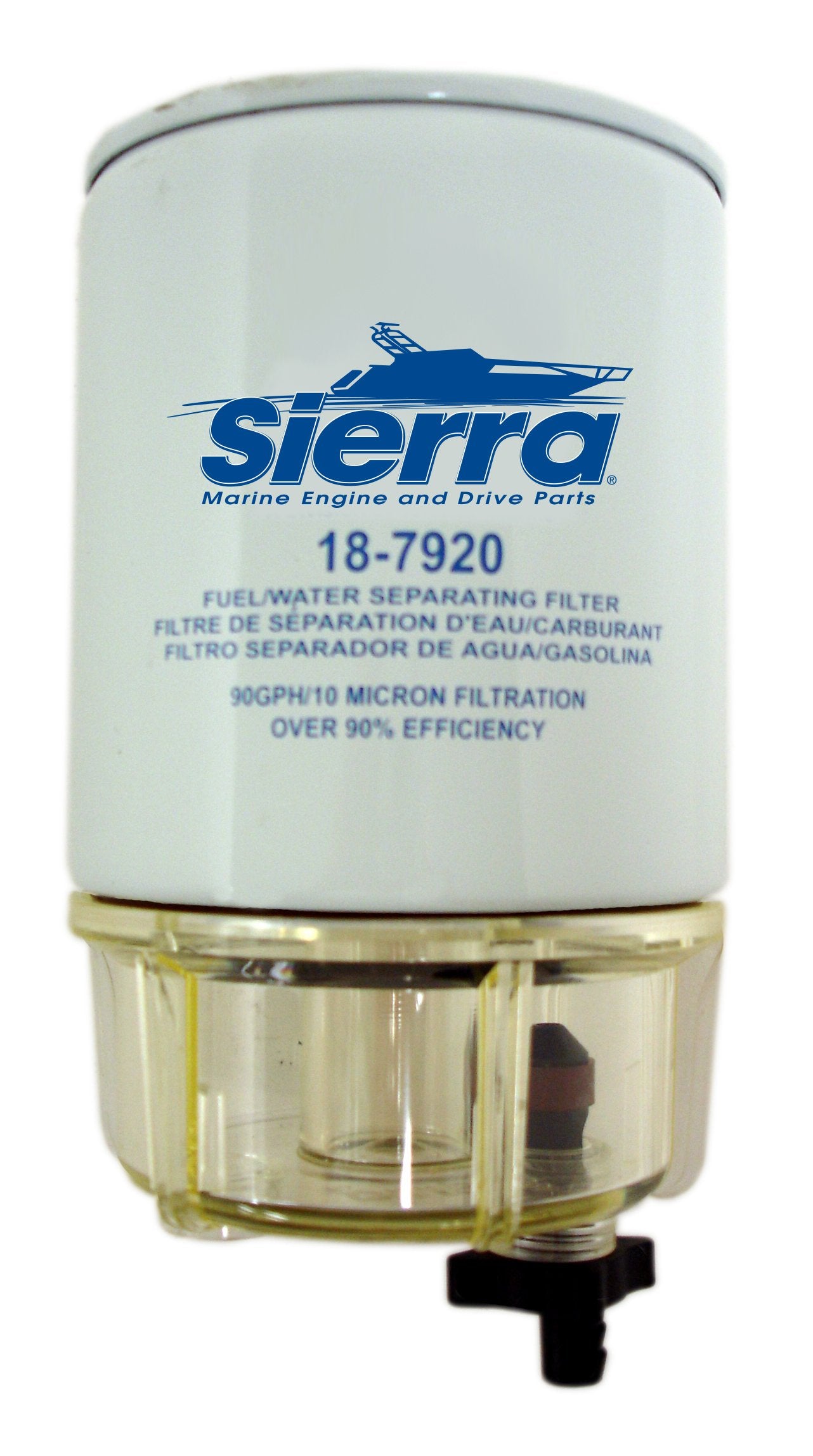 Racor Style Fuel Water Separator Sierra International 18-7941-1 Racor Style Fuel Water Separator