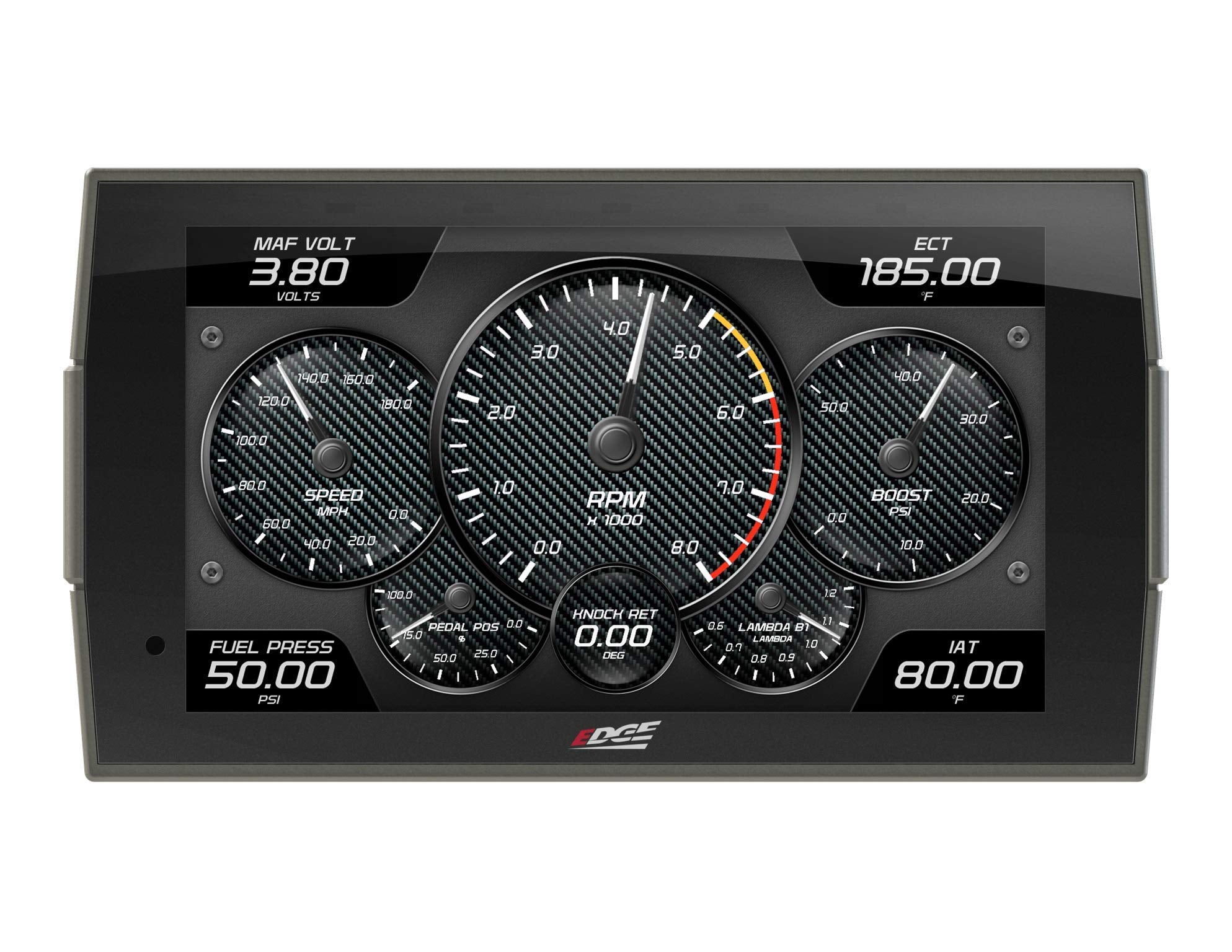 CTS3 Digital Gauge Edge Insight, Compatible with 1996 & Up OBD-II Vehicles. 84130-3