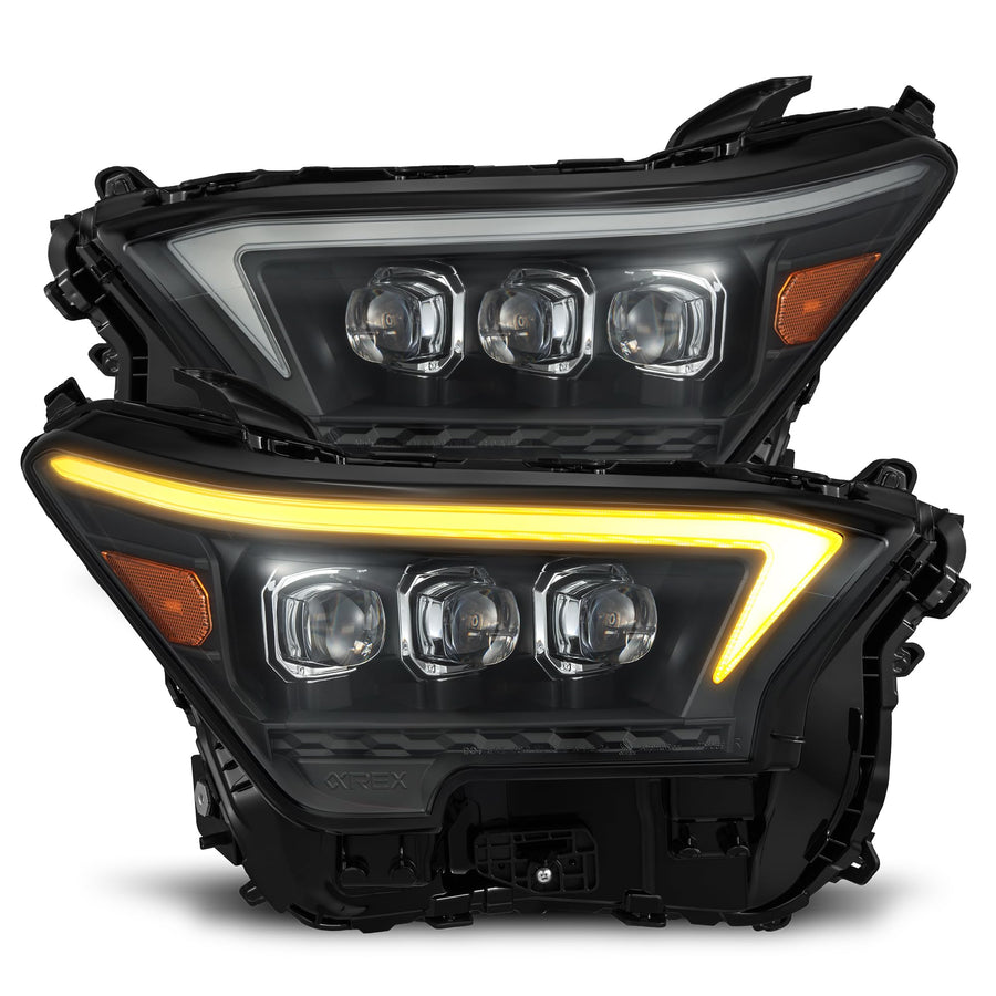 LED Projector Headlights AlphaRex for 24-25 Tacoma /25-up 4Runner OG-Style NOVA-Series Black