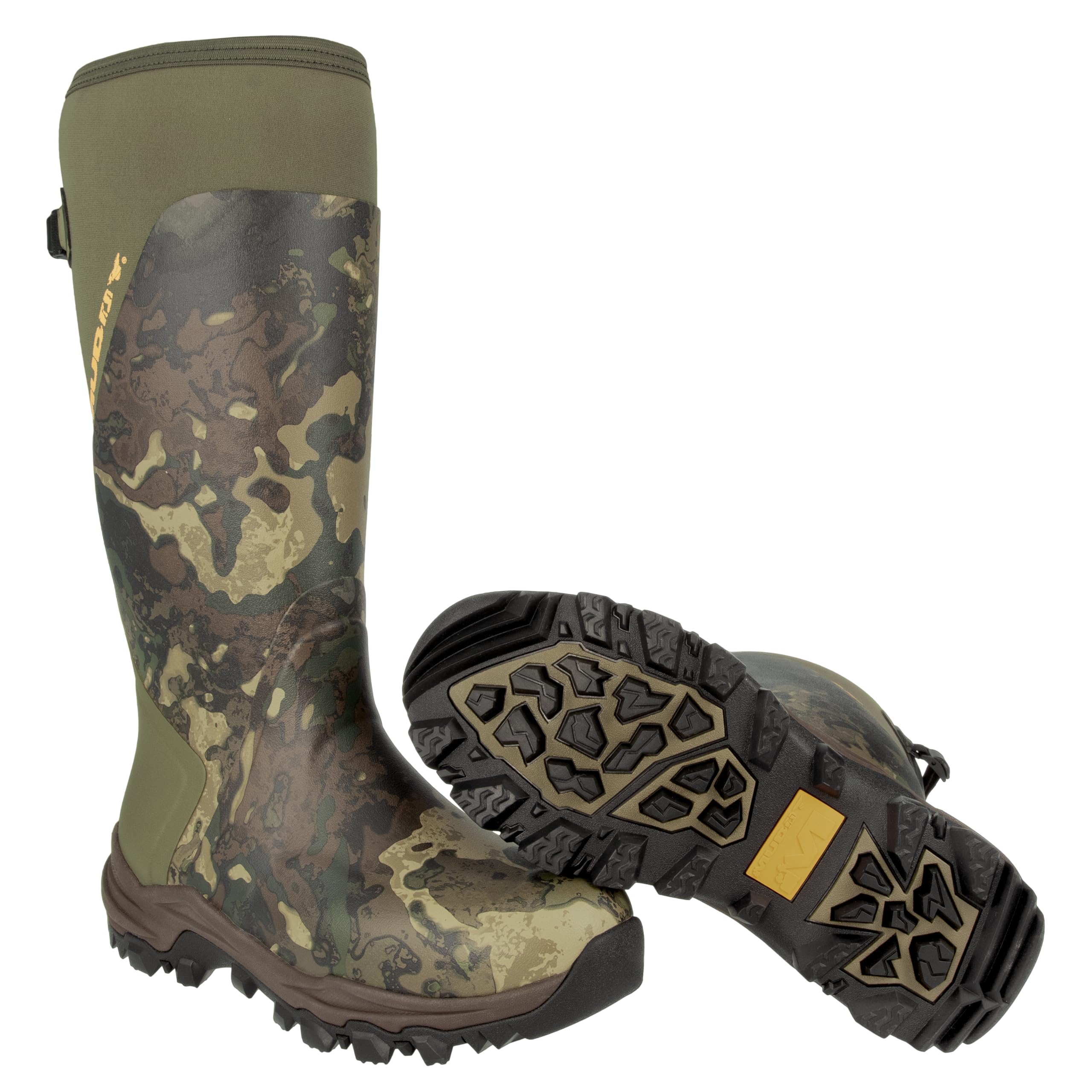 Muddy Outdoors DV8 Men's 17" Rubber Boots Veil Canyon Hybrid 11 D