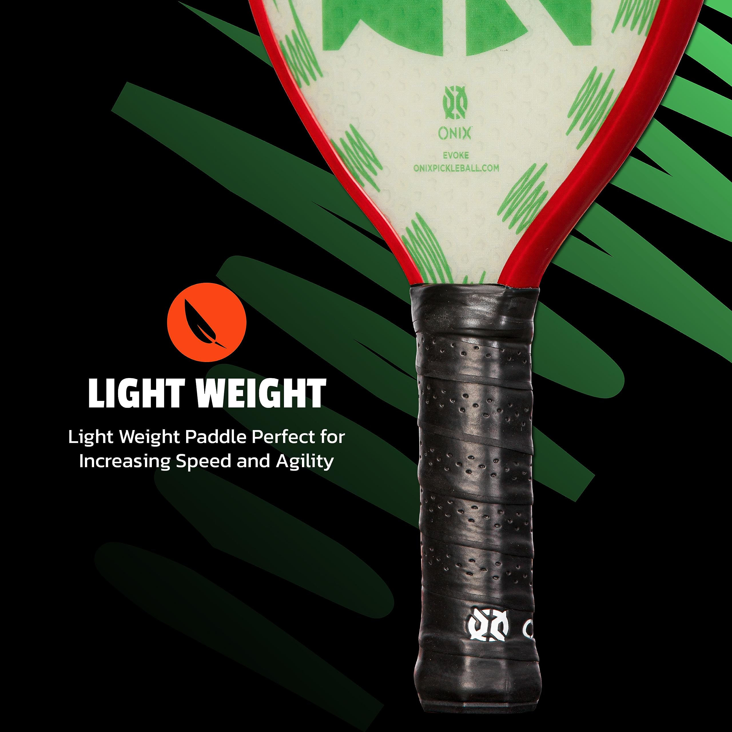 Onix Evoke XL Pickleball Paddles - Tear Drop, React, Inferno, Voyager, Summit