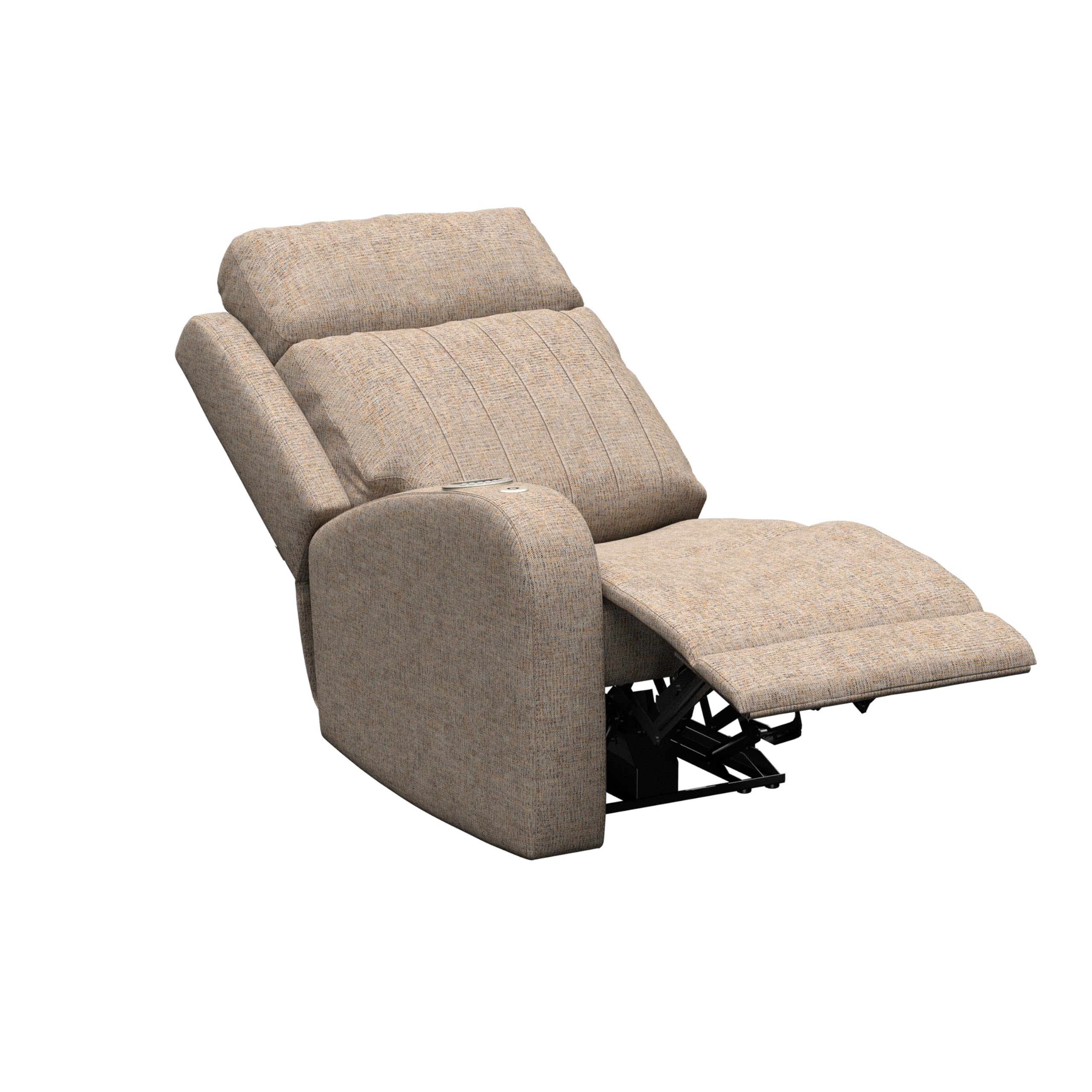 Thomas Payne Dellmead RV Theater Seating Signature Seismic Series Right Arm Recliner with Power Adjustable Lumbar, Headrest, Reclining, Heating, Massage, Integrated Cupholder Controls - 2024044204