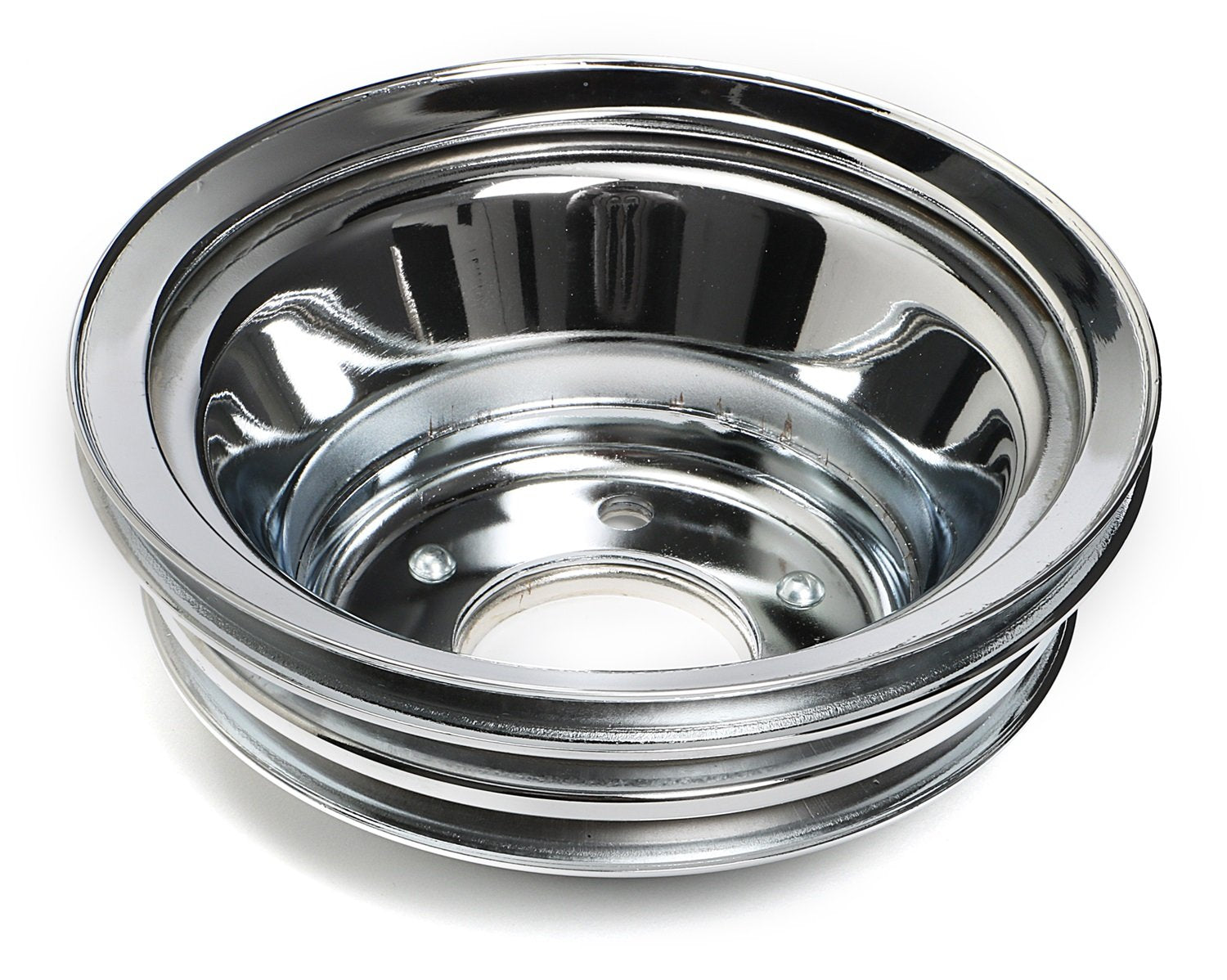 Chrome Trans-Dapt Performance Crankshaft Pulley 9724
