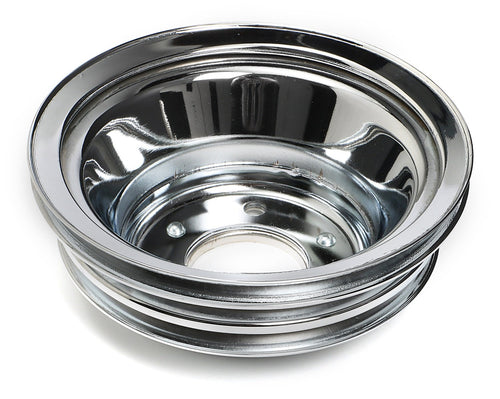 Chrome Trans-Dapt Performance Crankshaft Pulley 9724
