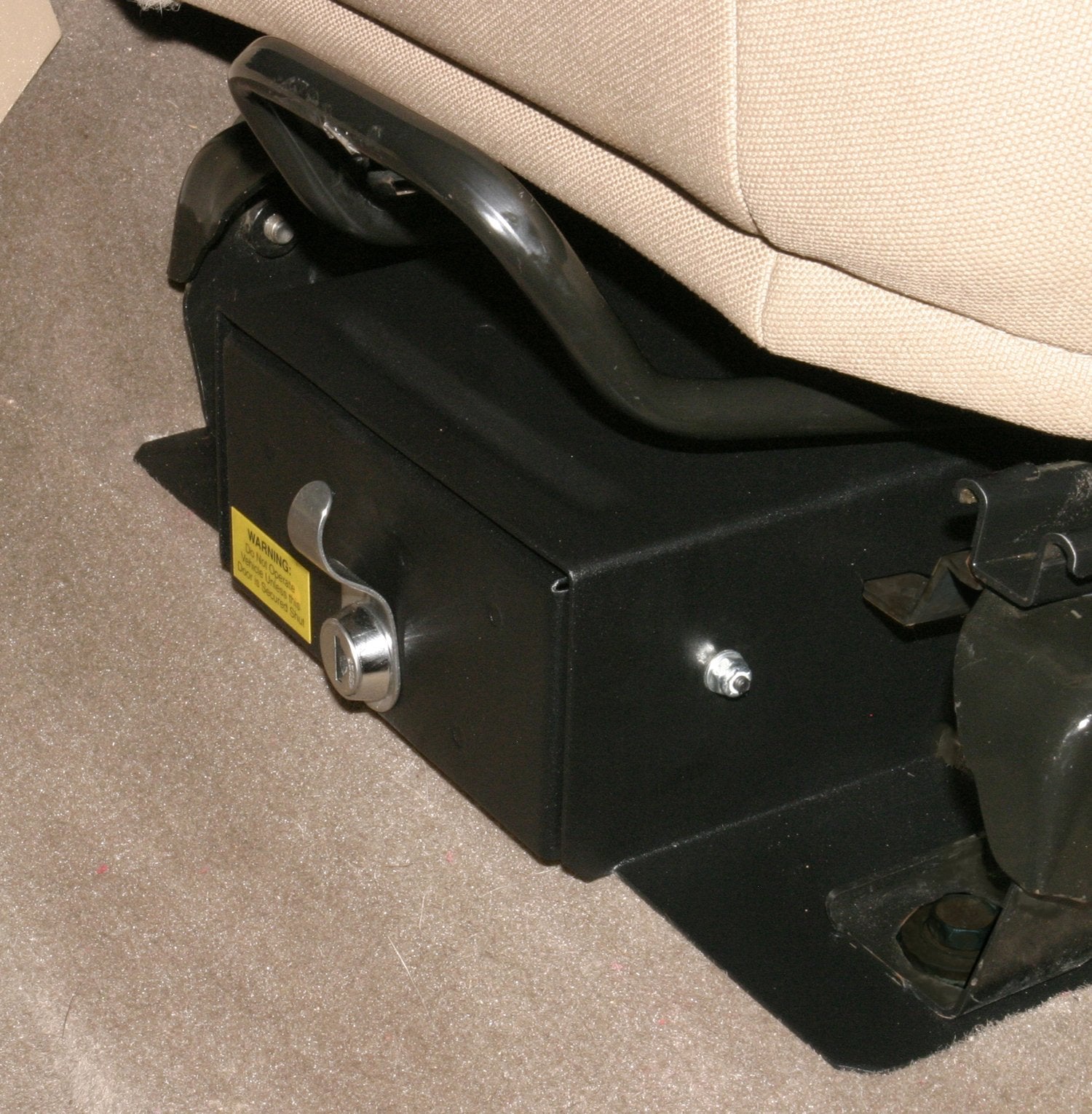 Drawer Tuffy Security Products - Underseat for Jeep Wrangler TJ Flip Seat | 1997-2002