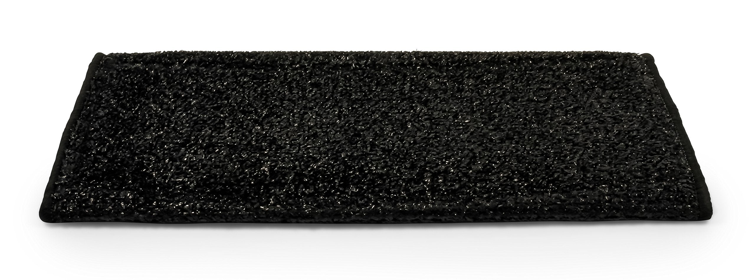 RV Step Rug Camco 42947 (Premium Radius Wrap Around Step Rug, Turf Material (22" Wide) - Black)
