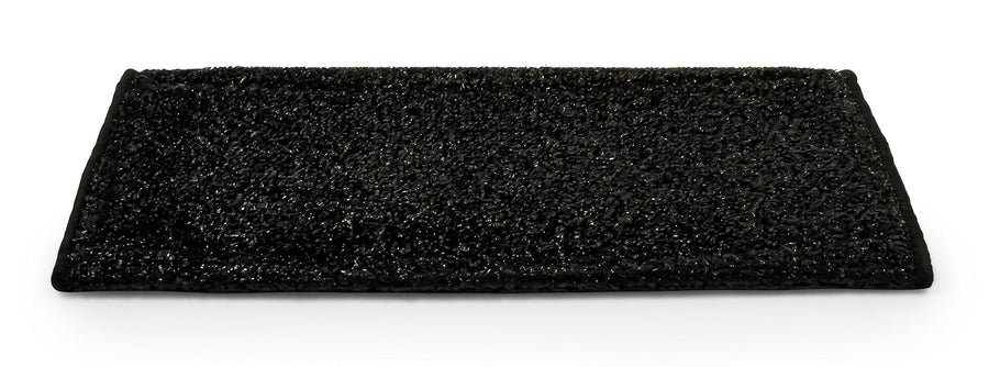 RV Step Rug Camco 42947 (Premium Radius Wrap Around Step Rug, Turf Material (22" Wide) - Black)