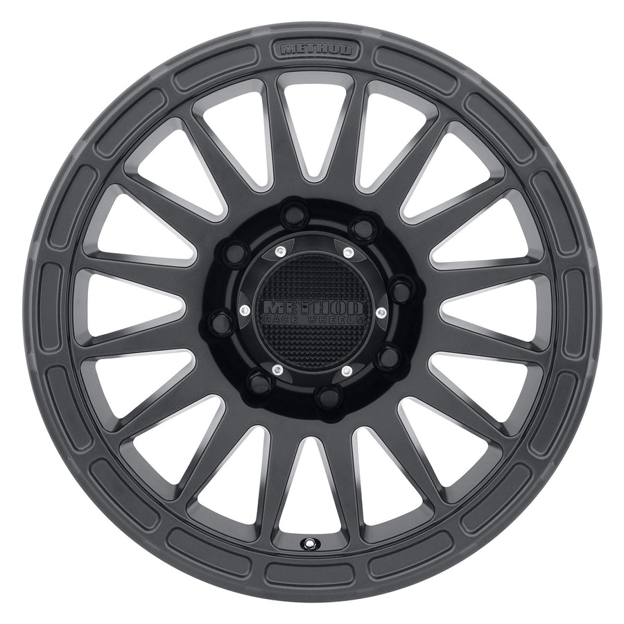 Method Race Wheels 17x8.5" Matte Black 8x6.5", 0mm offset 4.75" Backspace, MR31478580500