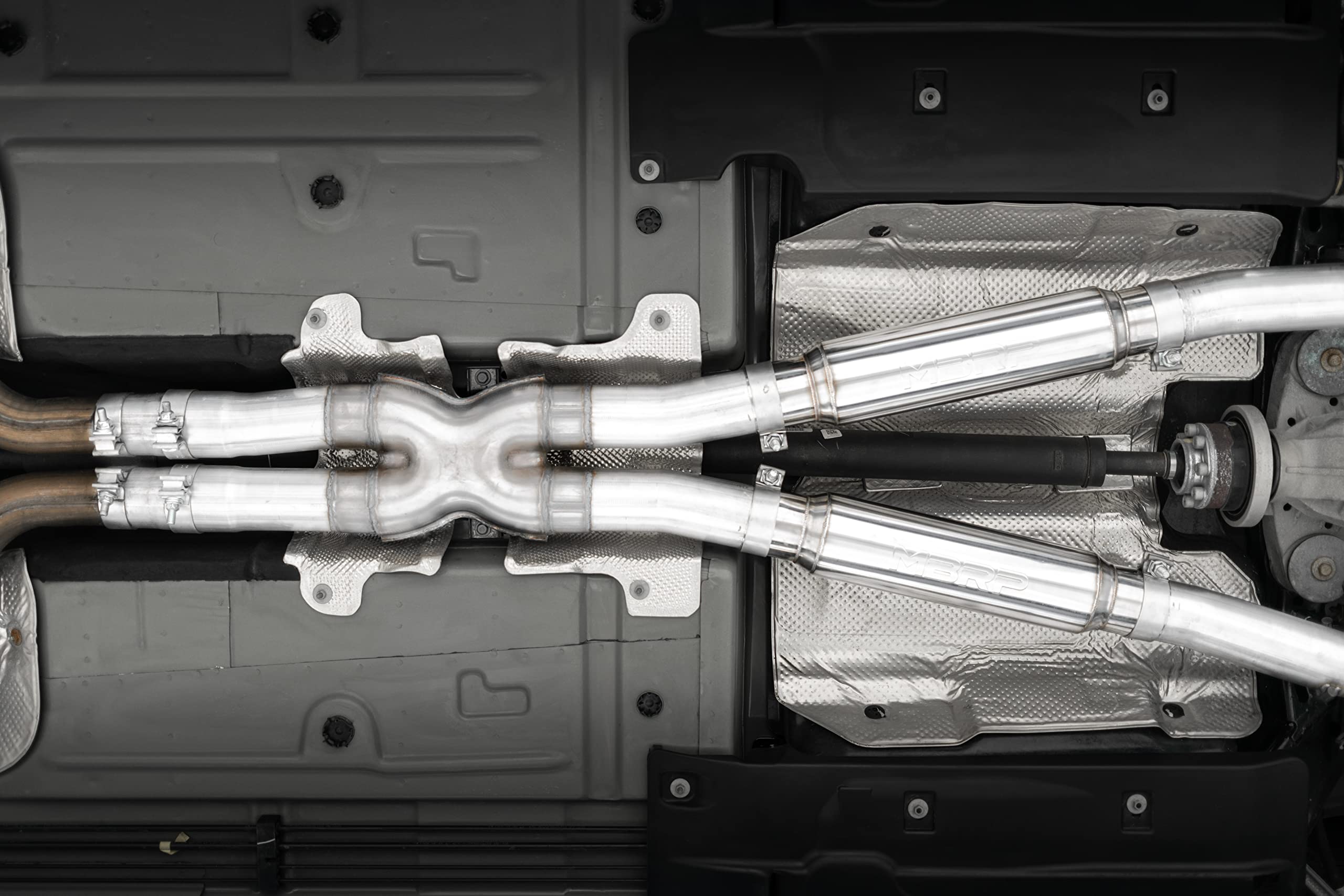17-Up MBRP Dodge Challenger 5.7L/6.2L/6.4L Aluminized Catback Exhaust