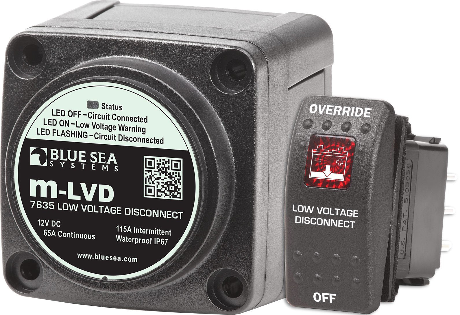 Low Voltage Disconnect Blue Sea Systems 7635 m-LVD