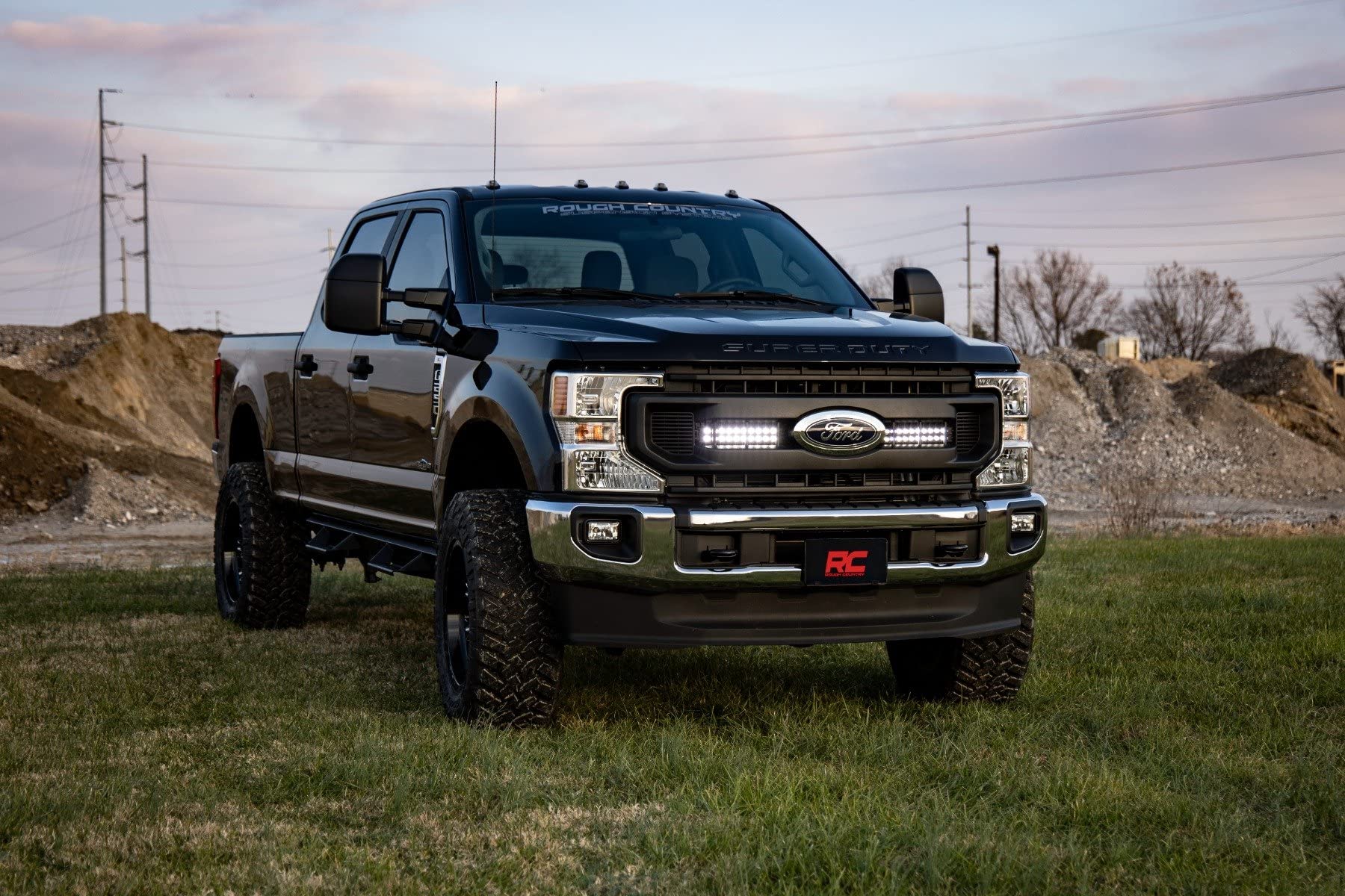 10" Rough Country Slimeline Grille Mount LED Kit for 20-21 Super Duty - 70898