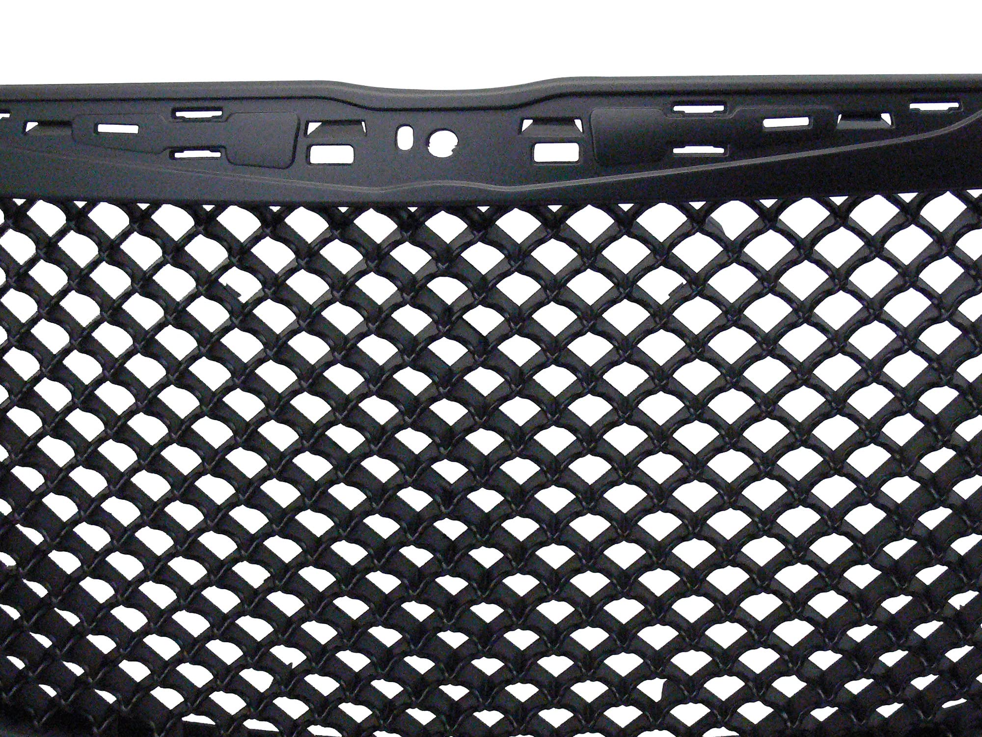 7147539 Armordillo USA Mesh Front Hood Grille - Gloss Black Fits 2011-2014 Chrysler 300/300C