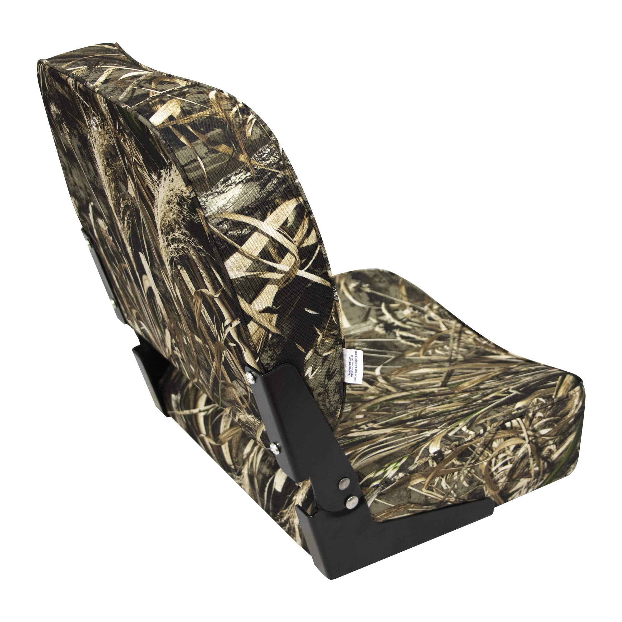 Camo Low Back Boat Seat Wise 8WD618PLS-733, Realtree MAX Camo