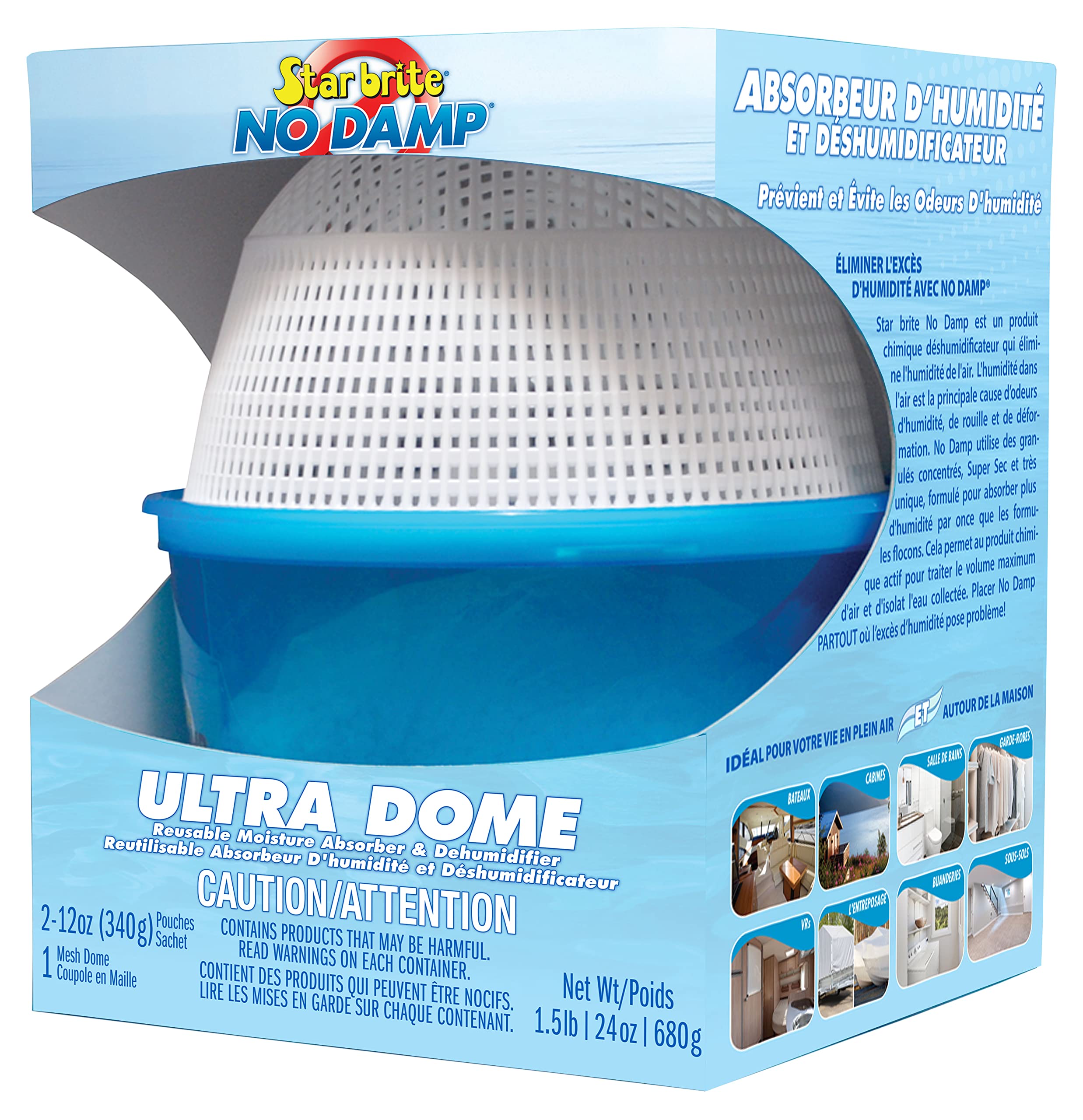 No Damp STAR BRITE Dehumidifier Bucket - 24 OZ (085460)