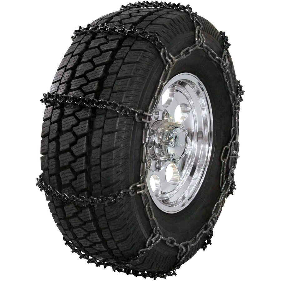 Quik Grip SCC QG3829 Wide Base V-Bar Type RD Light Truck Tire Traction Chain - Set of 2