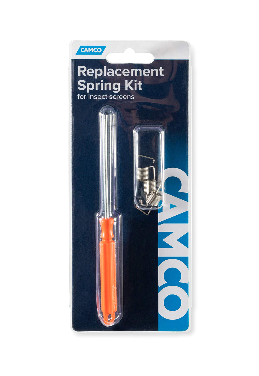 Replacement Camco 42159 Spring Kit for Flying Insect Screens, RED
