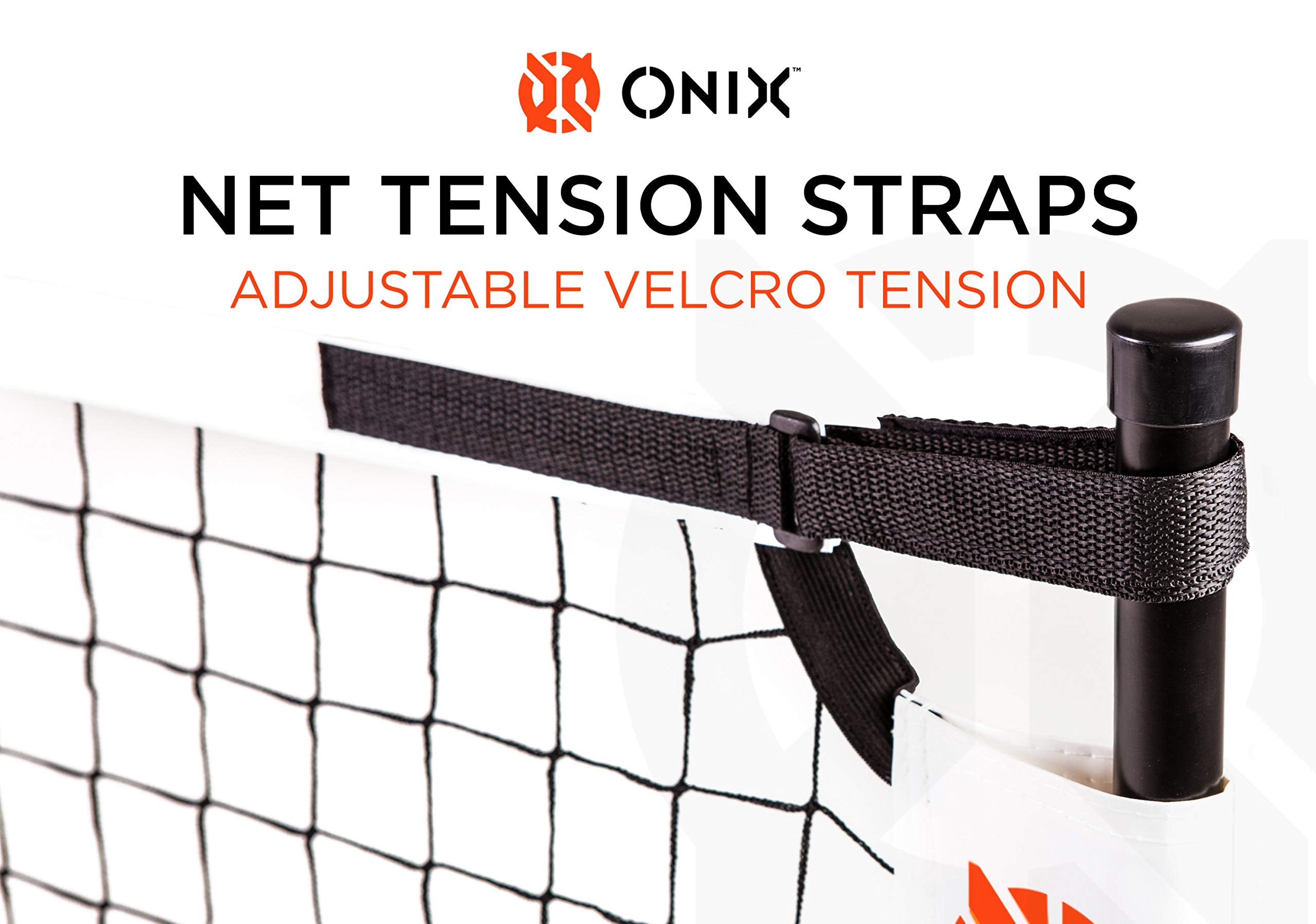 Onix 2-in-1 Portable Pickleball Net and Regulation-Size Practice Net Set Includes Carrying Case with Wheels, White