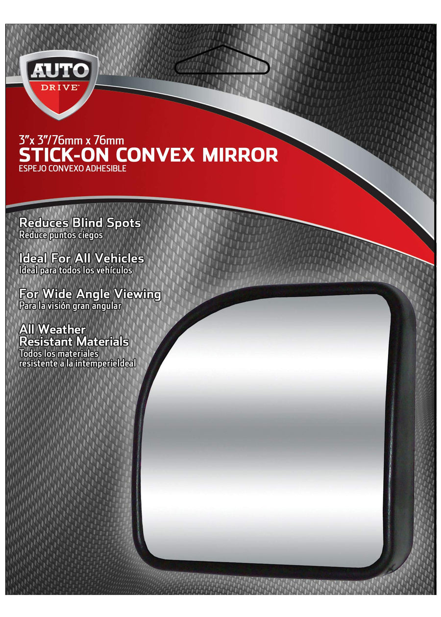 3 x 3 CIPA 49403 Corner Wedge Stick-On, 3"x3"