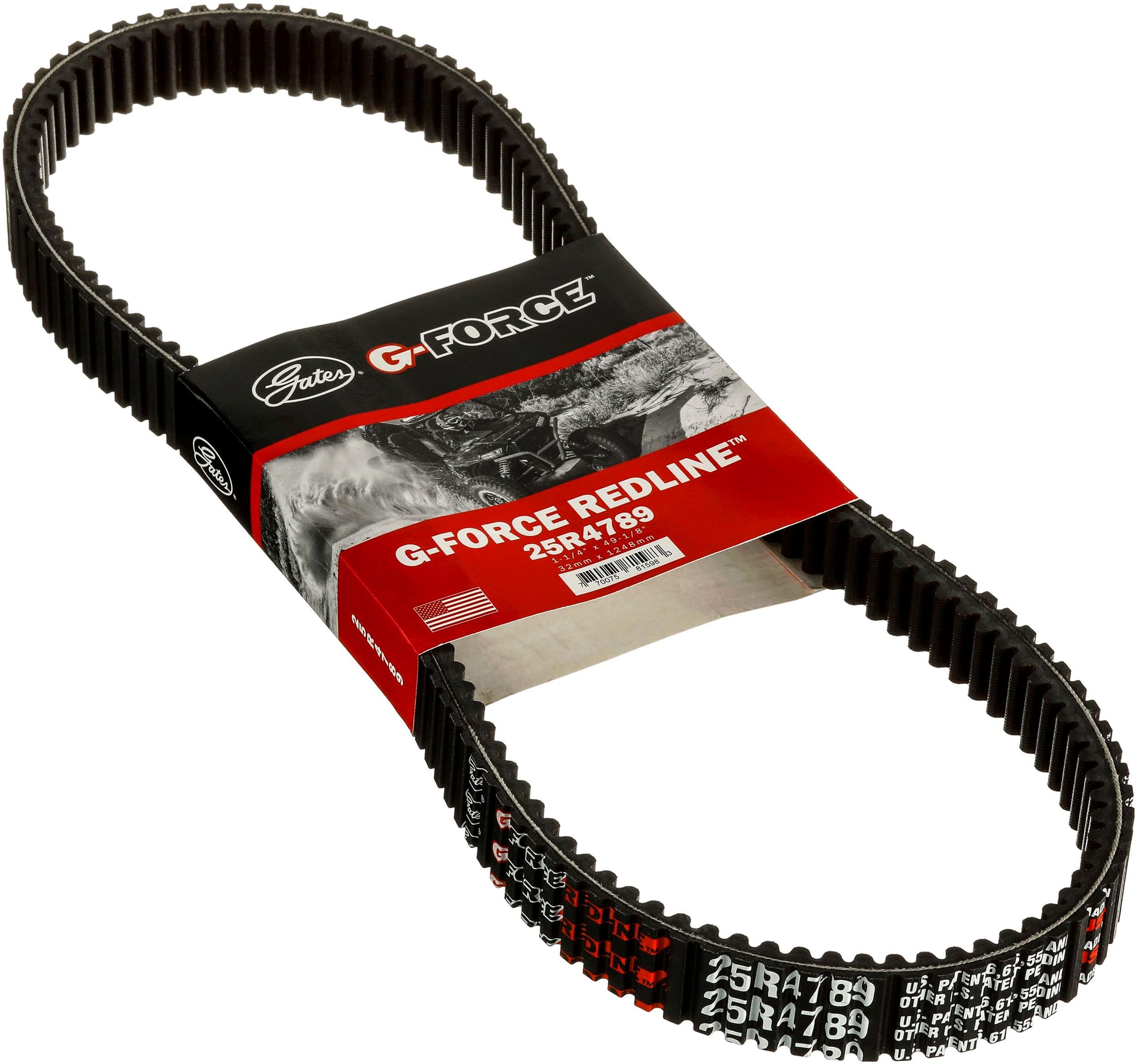 G-Force Gates RedLine Continuously Variable Transmission (CVT) Belt 25R4789