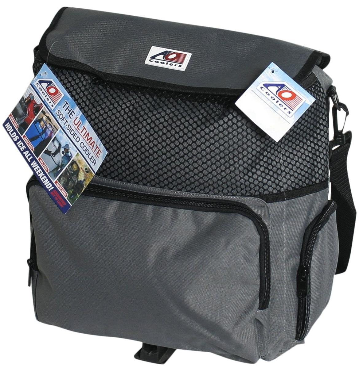 Backpack AO Coolers Soft Cooler with High-Density Insulation, Navy, 18-Can