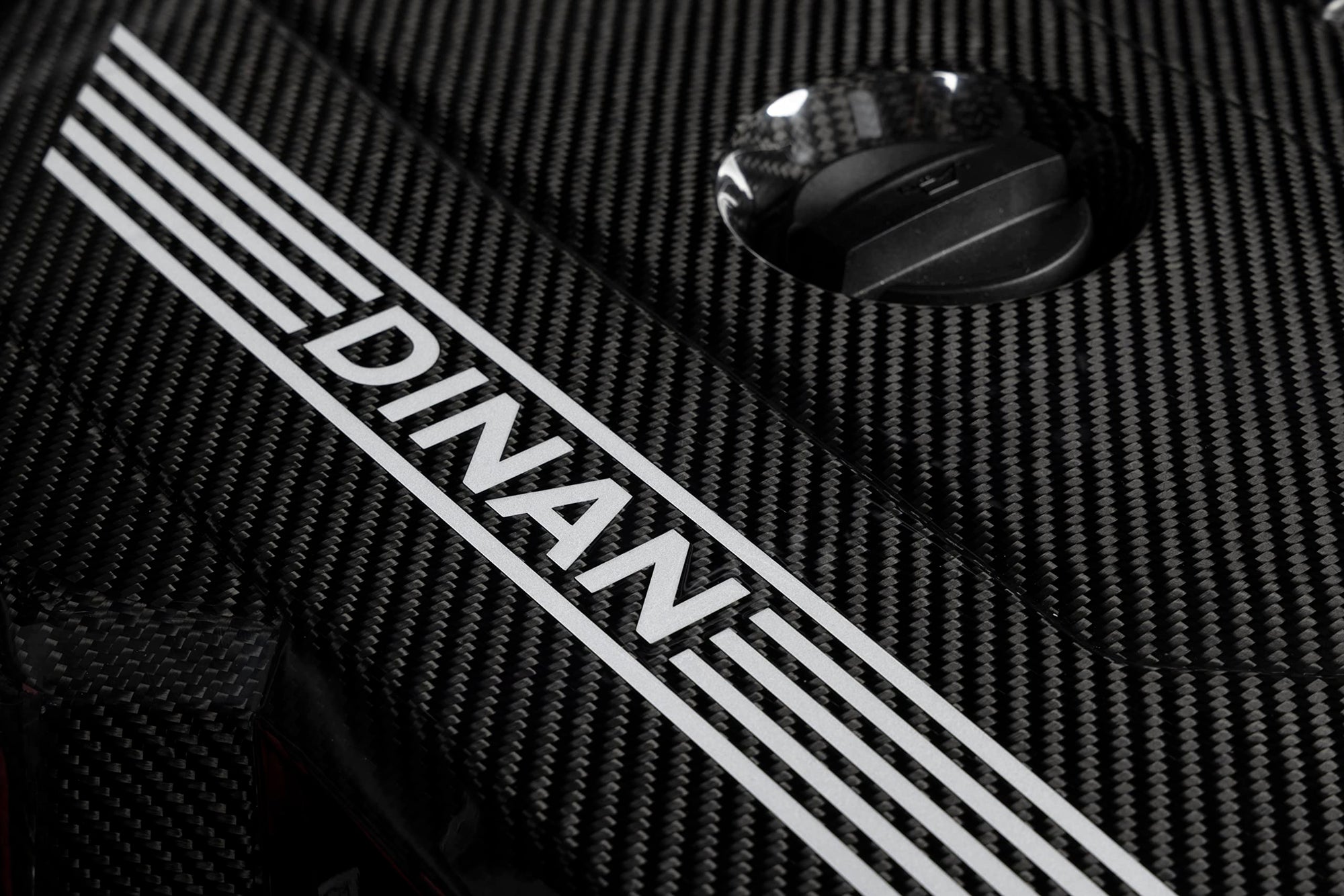 Dinan Carbon Fiber Engine Cover D590-0003 - Gloss