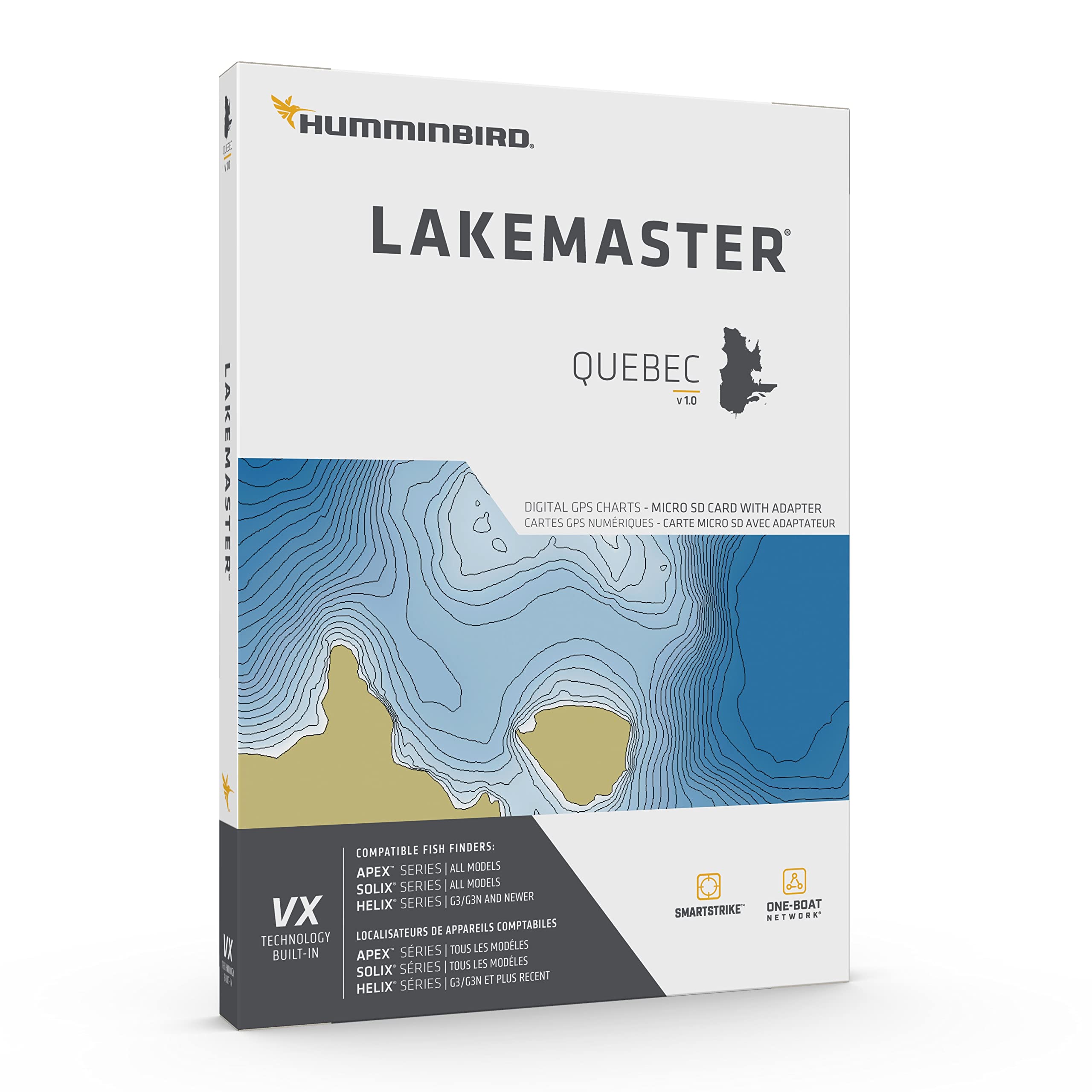 LakeMaster Humminbird 601021-1 - Quebec V1