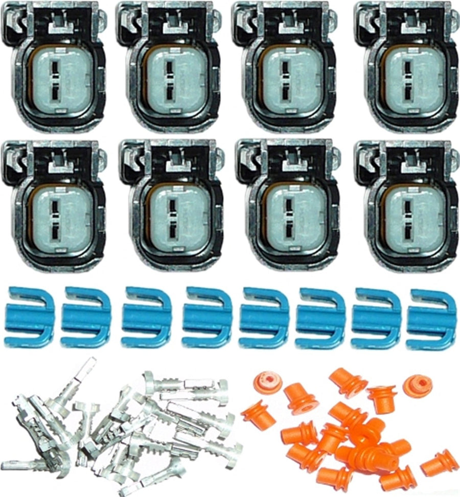 Fuel Injector Connector Kit Painless Performance 60131 for EV6/USCar Style Injectors