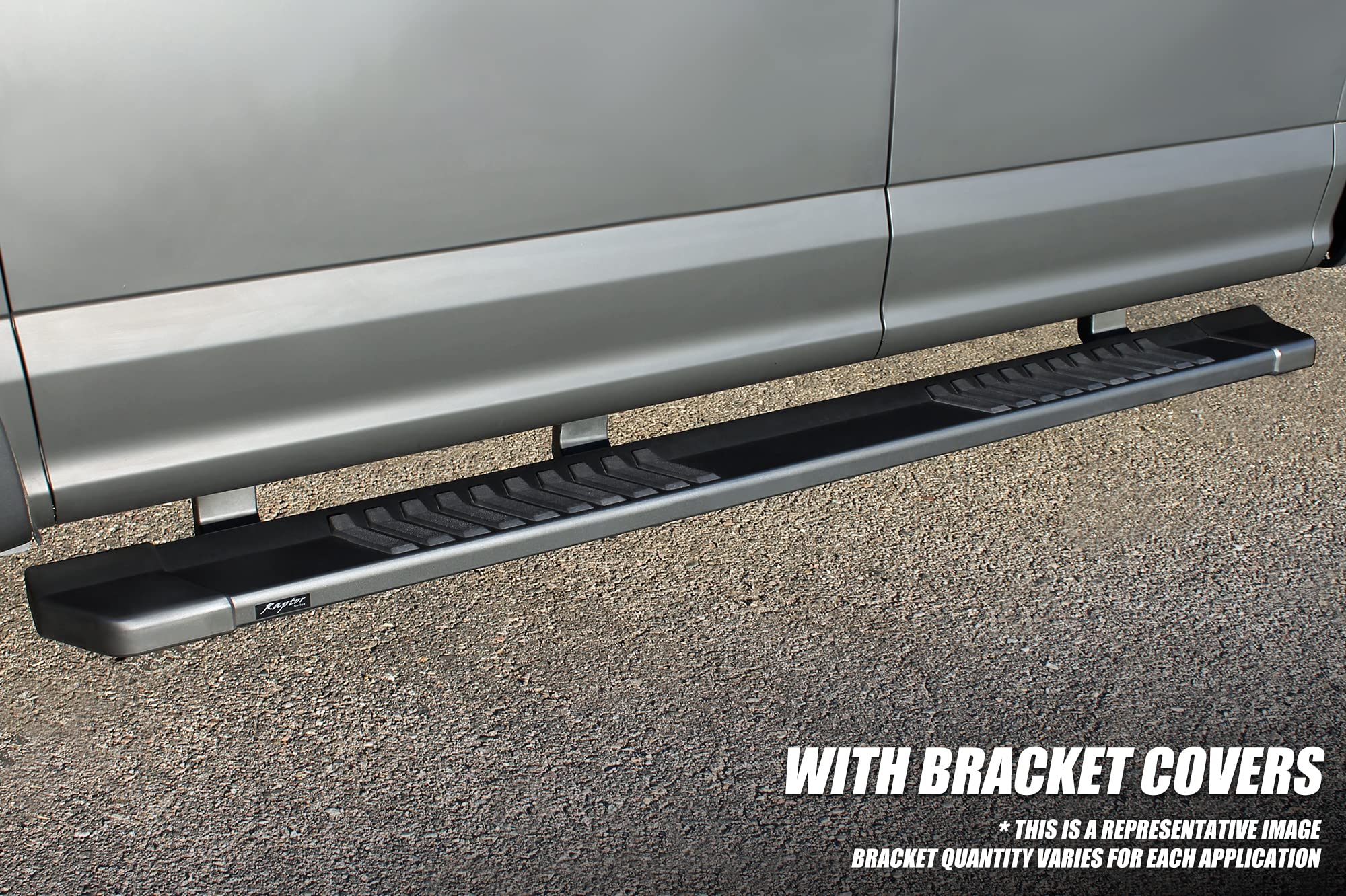RB-BKC6: RAPTOR Series Black Thermoplastic Rubber Bracket Covers