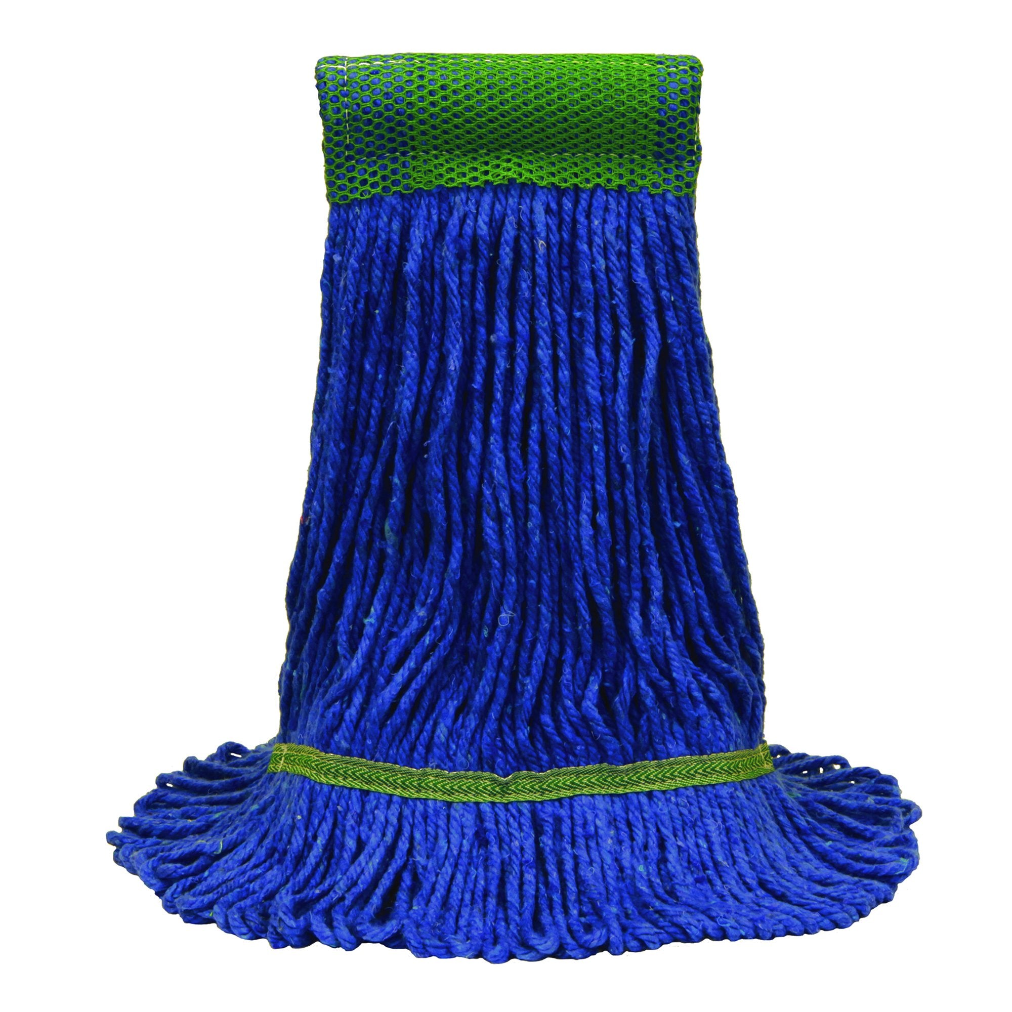 O'Cedar 97156 Commercial MaxiClean Loop-End Mop, Medium, Blue (Pack of 12)
