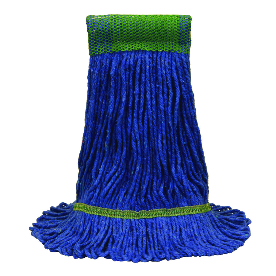 O'Cedar 97156 Commercial MaxiClean Loop-End Mop, Medium, Blue (Pack of 12)