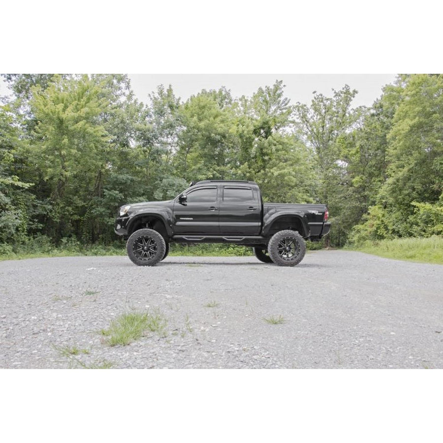 6” Rough Country Lift Kit w/ M1 Struts & M1 Rear Shocks for Toyota Tacoma (2005–2015) - Tuned Suspension Upgrade for On-Road Comfort & Off-Road Control