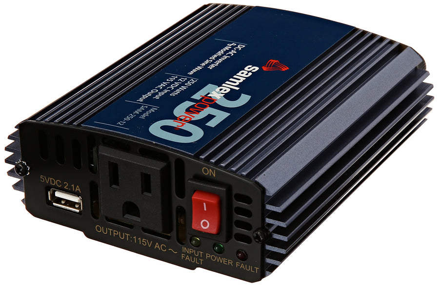 250-watt SAM-250-12 12-Volt DC to AC Inverter Samlex