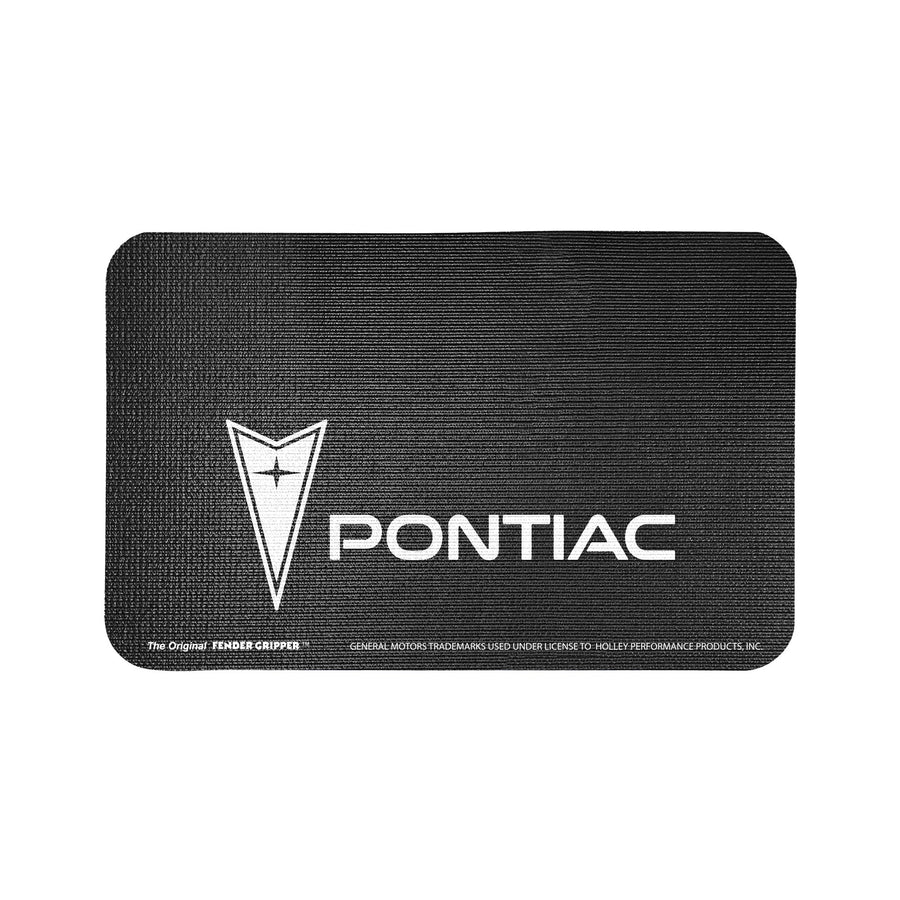 Fender Gripper Fender Cover with Pontiac Gm Logo | Officially Licensed by General Motors | Universal Fit | Standard Size 22" X 34" | FG2037, Black with Color Logo