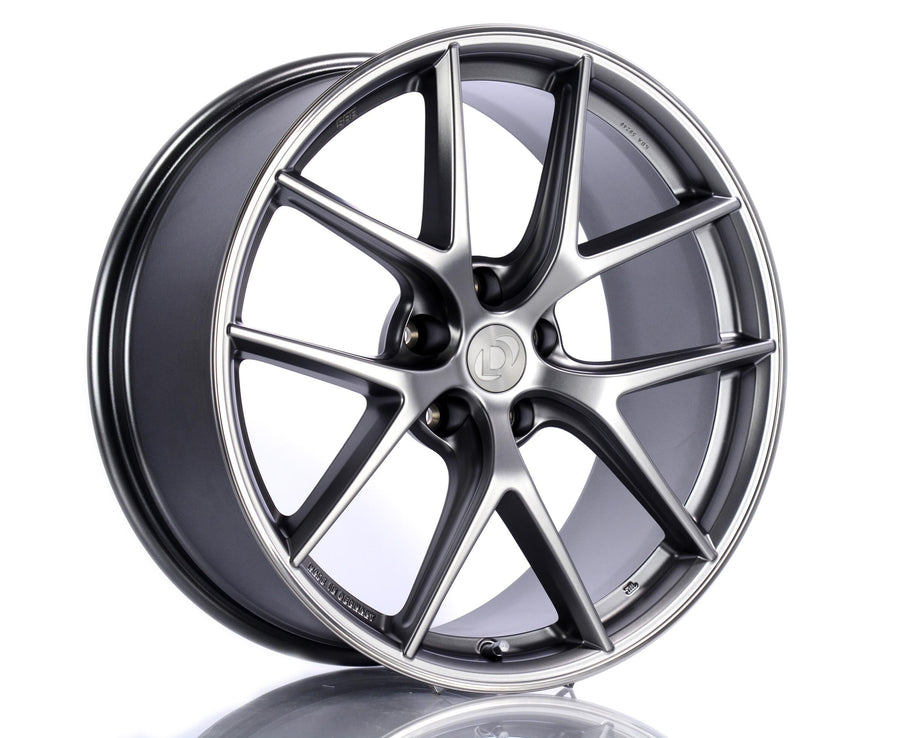 BBS CI-R Wheel Set Dinan Front 19x8 Rear 19x9 Silver Dinan Center Cap F22/F23