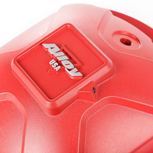 Differential Cover Alloy USA for Dana 30 | Aluminum, Red | 11210 | Fits 2003-2018 Jeep Wrangler TJ/LJ/JK; 1993-2004 Jeep Grand Cherokee; 1986 Jeep CJ7; 1984-2001 Jeep Cherokee w/Dana 30 Axles