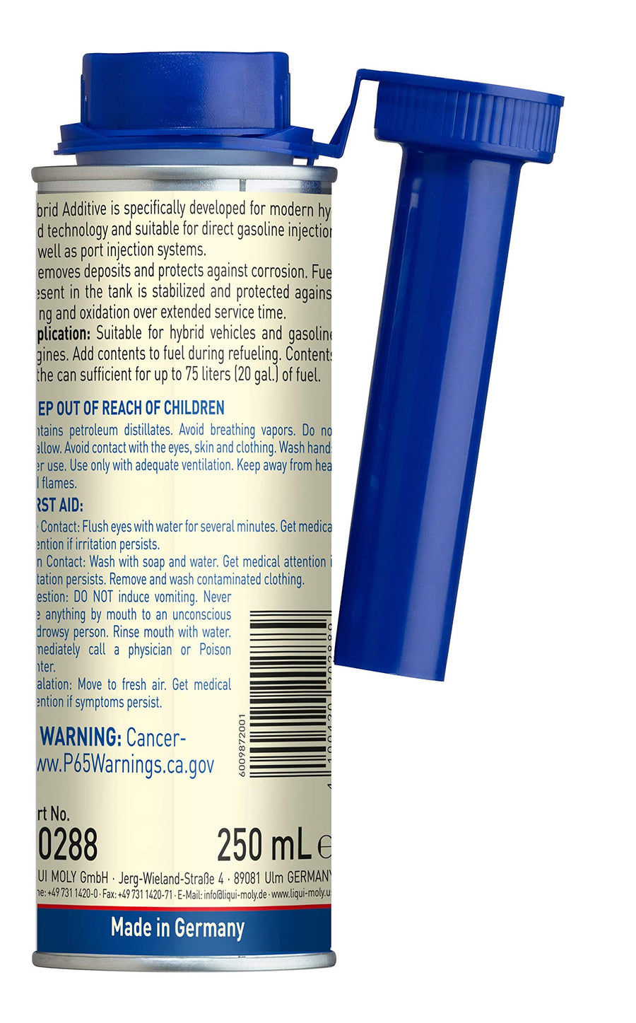 Hybrid Additive Liqui Moly 20288, 8.4 FL OZ, Pack of 1