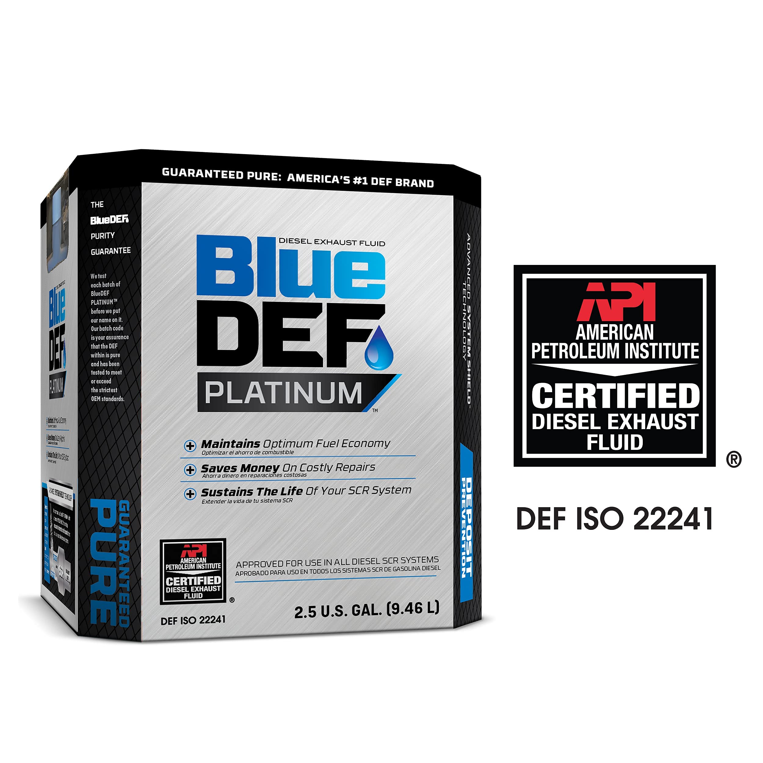 Diesel Exhaust Fluid BlueDEF Peak Platinum, 2.5 Gallon (DEG002)