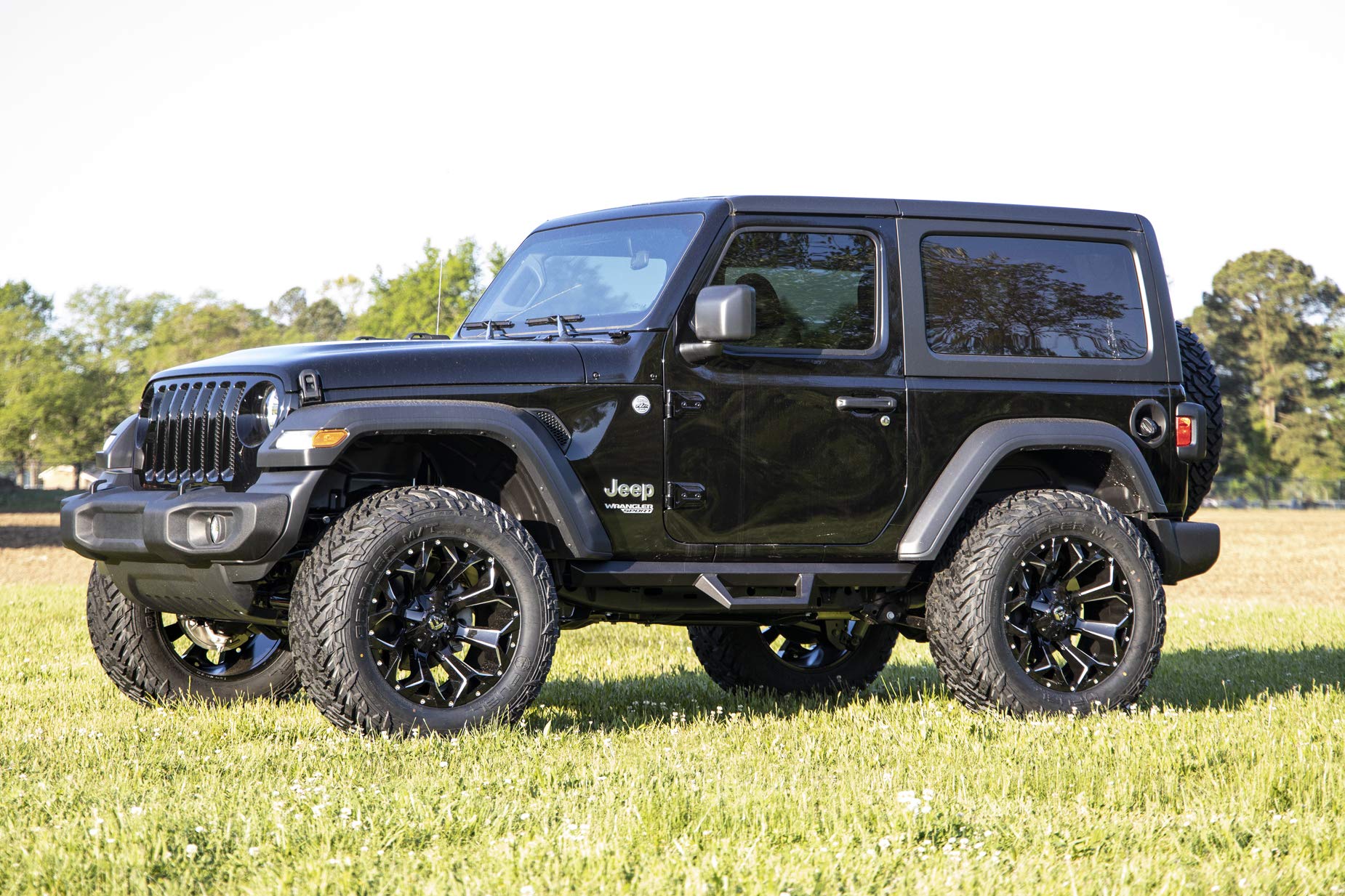 3.5" Lift Kit Rough Country for 2018-2023 Jeep Wrangler JL 2-Door - 62830