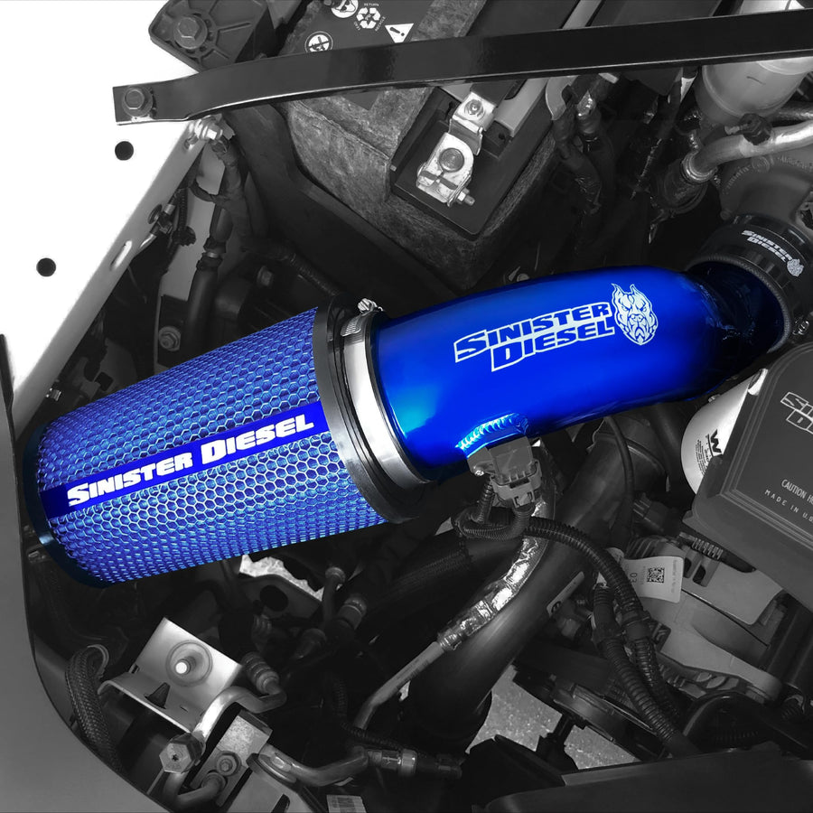 Cold Air Intake Kit Sinister Diesel | Compatible with 2013-2018 Dodge Ram 2500/3500 Cummins 6.7L | Increased Horsepower & Performance | Easy Installation