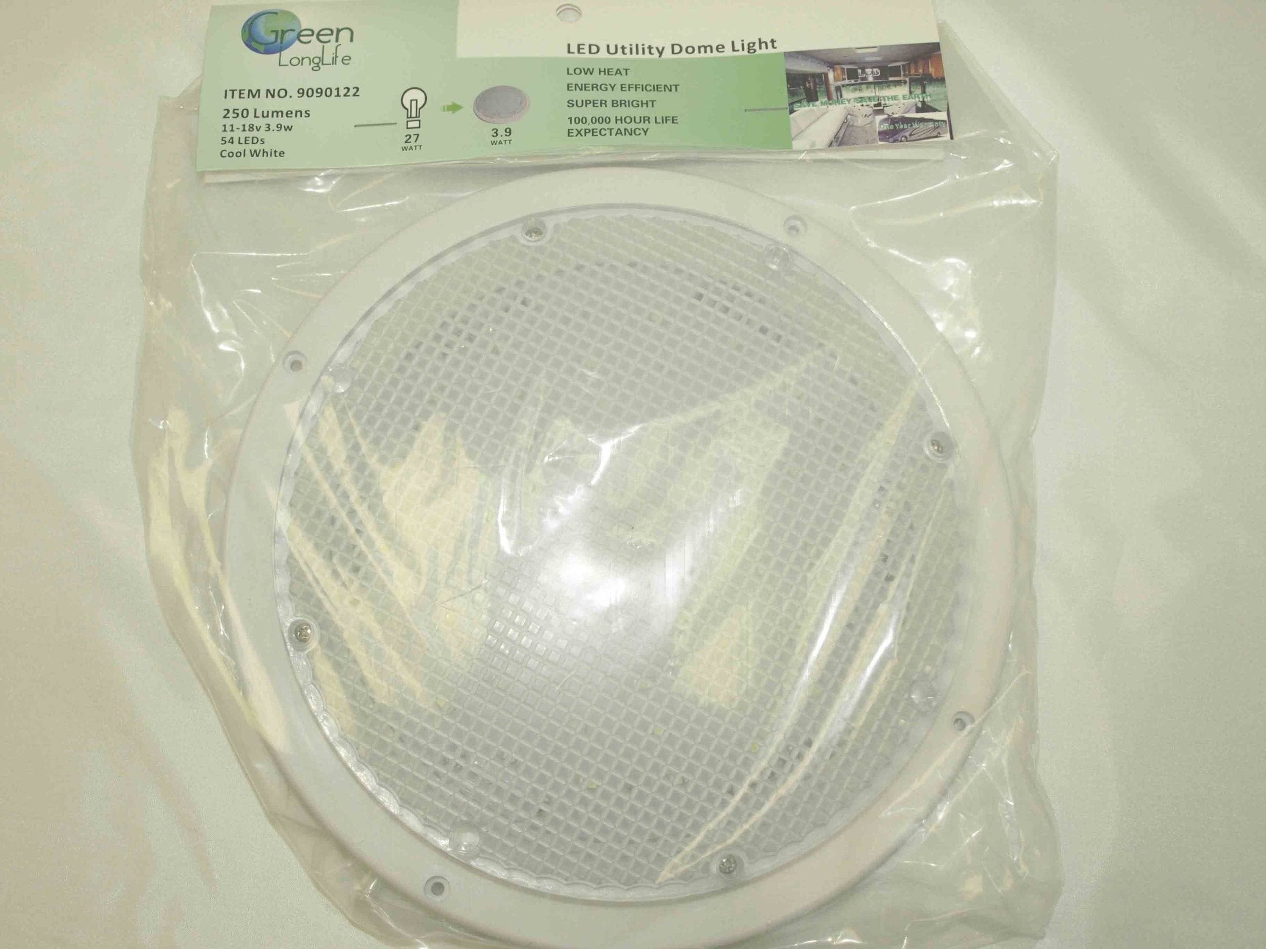 LongLife Green LED Dome Lights (250 Lumens)