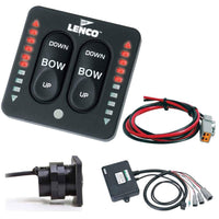 Lenco Two-Piece LED Indicator Tactile Switch Kit w/Pigtail f/Single Actuator Systems