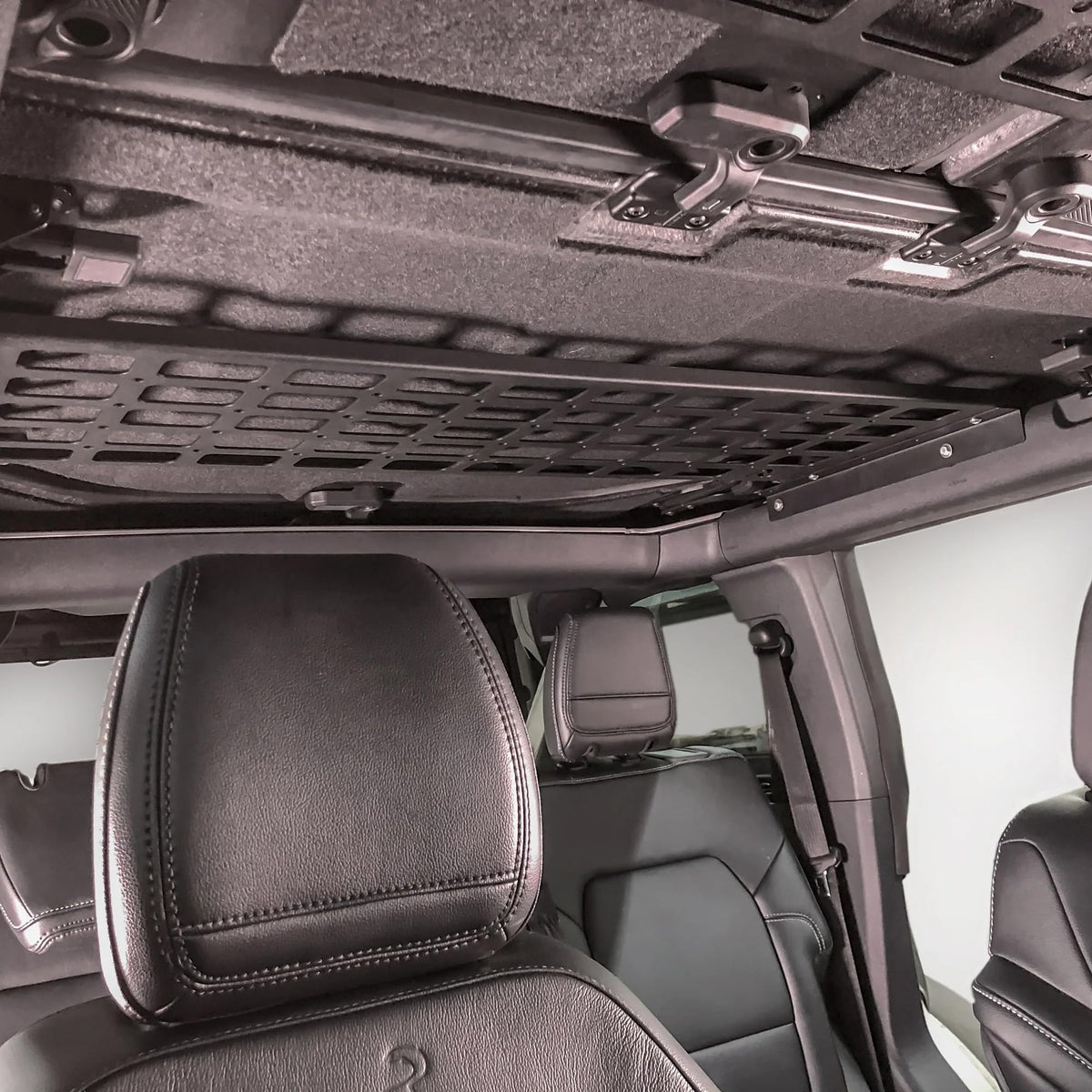 2021+ Ford Bronco Turn Offroad Overhead Molle Panel Storage Kit 8