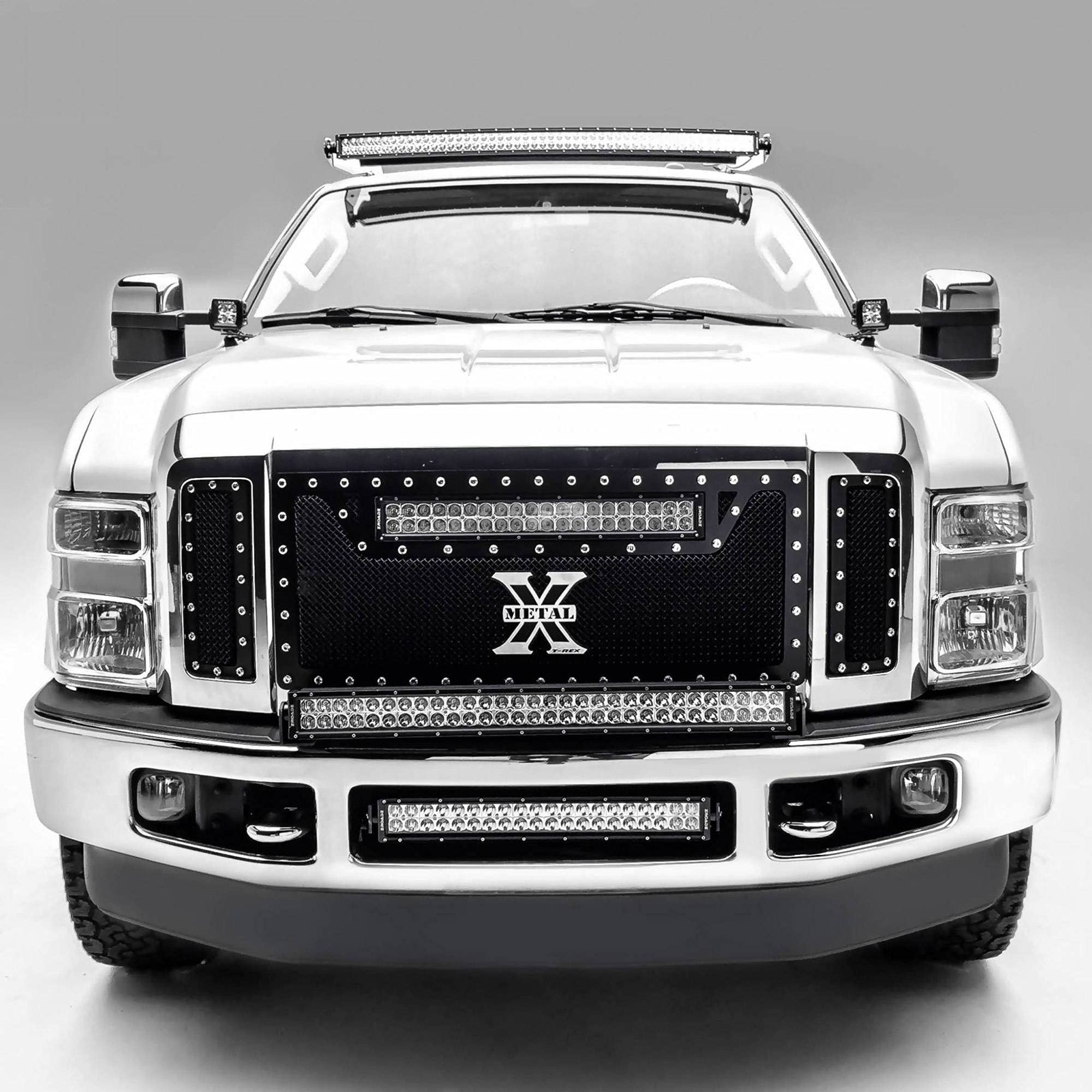 ZROADZ Black Hood Hinges Z365631 A-Pillar LED Mount 2008-2010 FORD F250/350