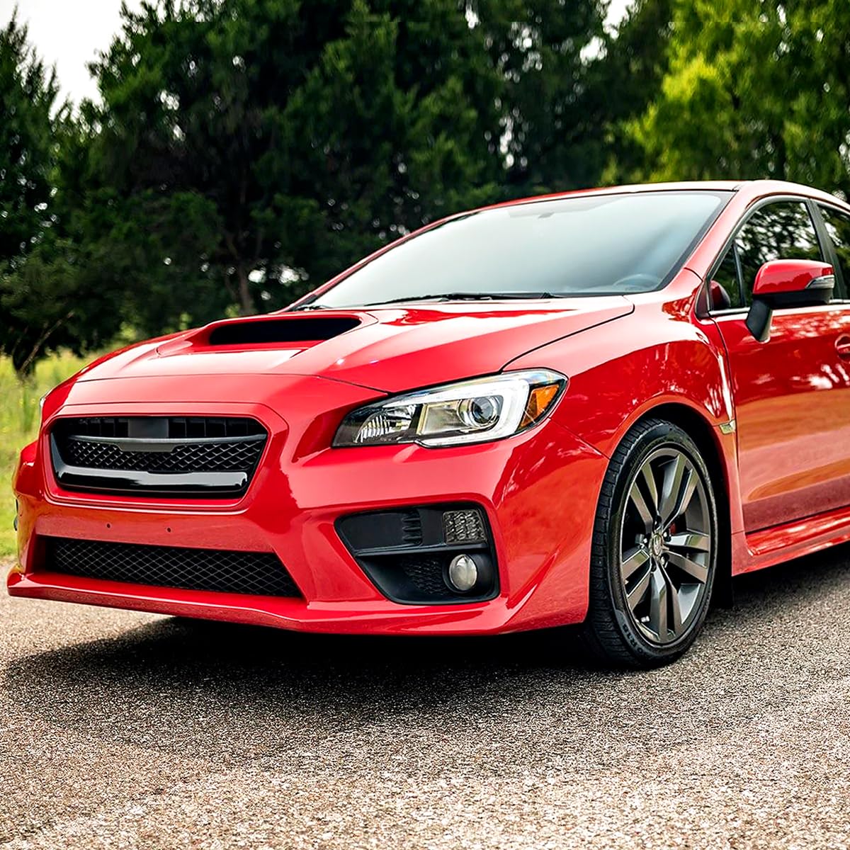 Smoke Sequential LED Bumper Lights Spec-D Tuning Compatible with 2015-2021 Subaru Impreza WRX/STI, L+R Pair Assembly